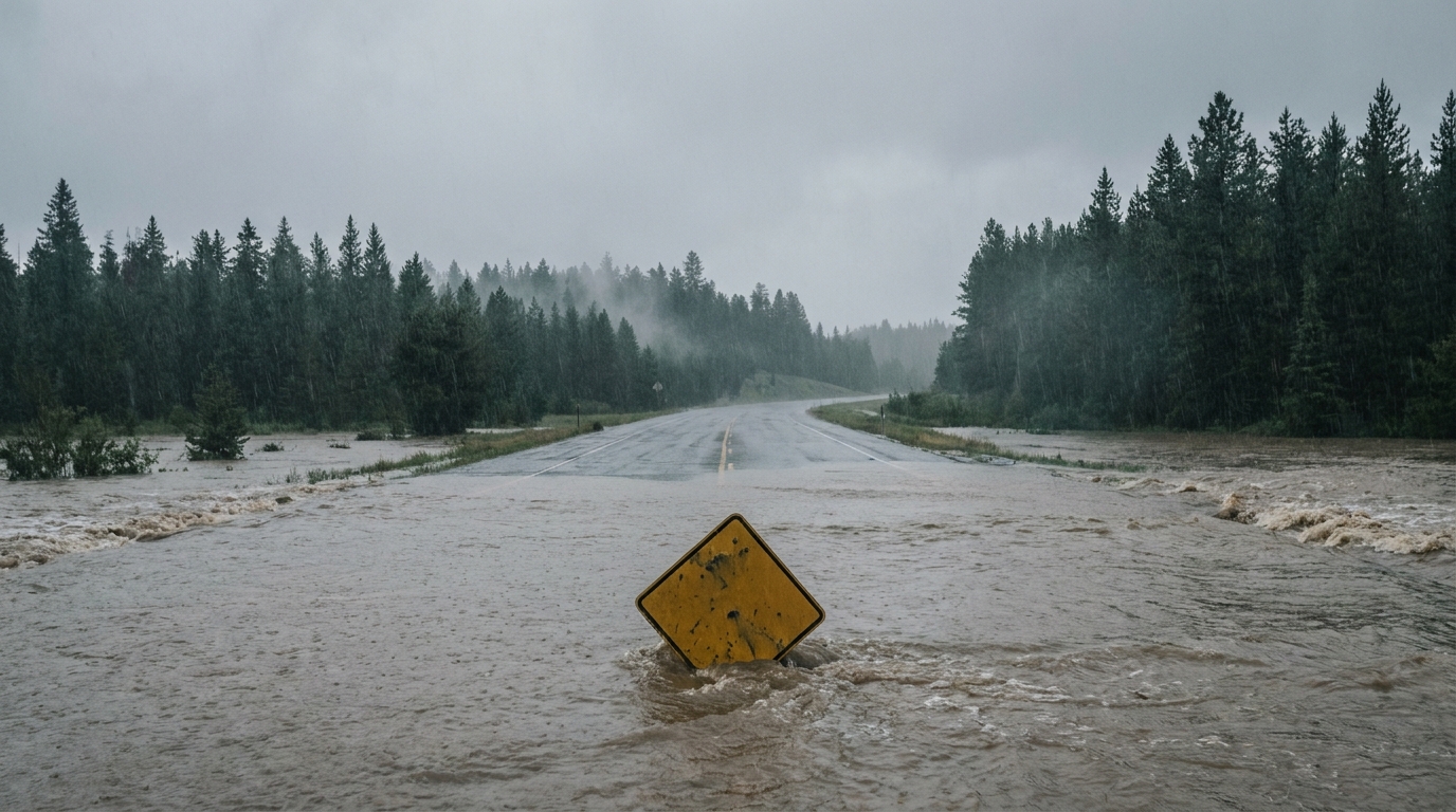 Flooded Roadway