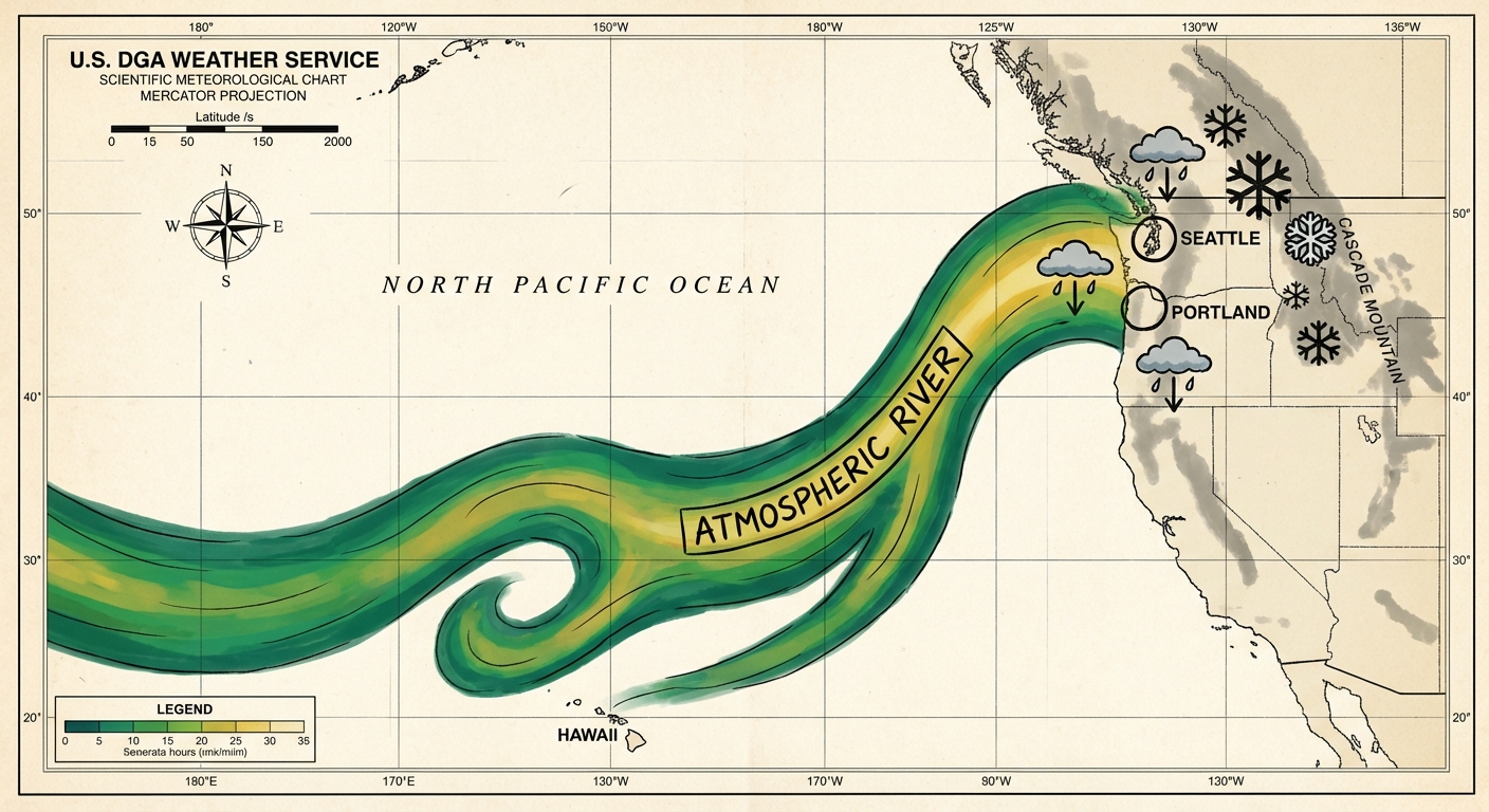 Atmospheric River Map