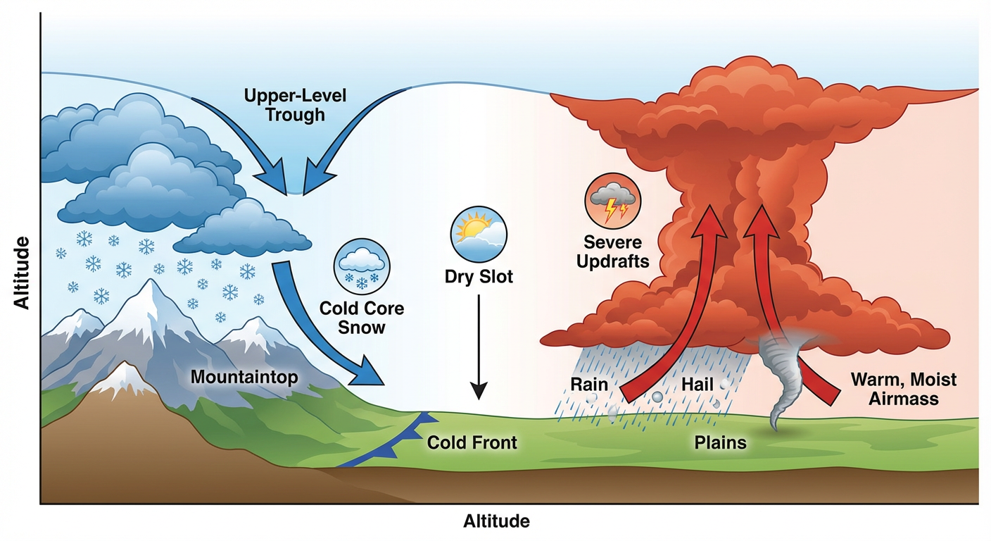 Atmospheric Cross-Section