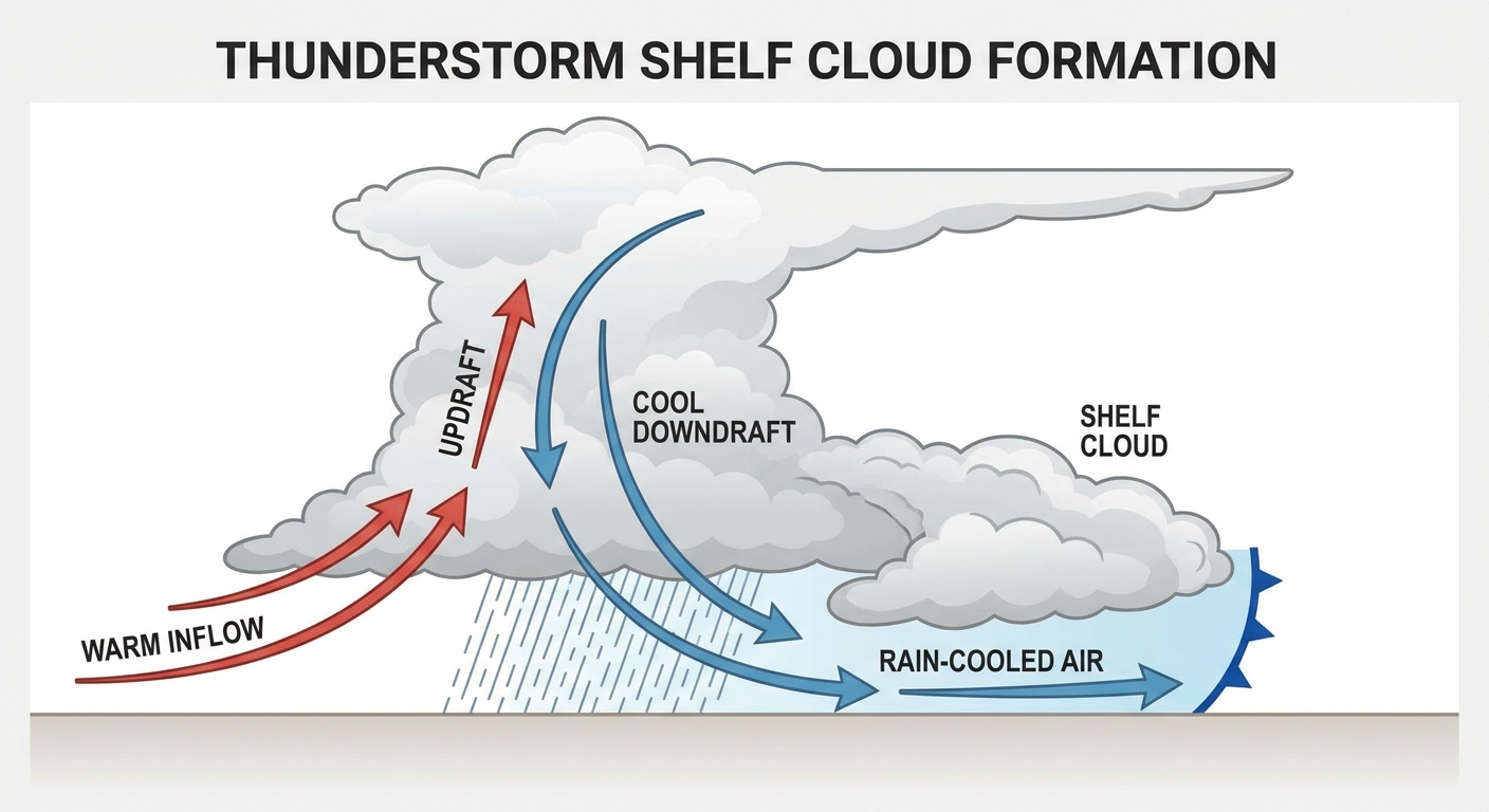 Anatomy of a Shelf Cloud