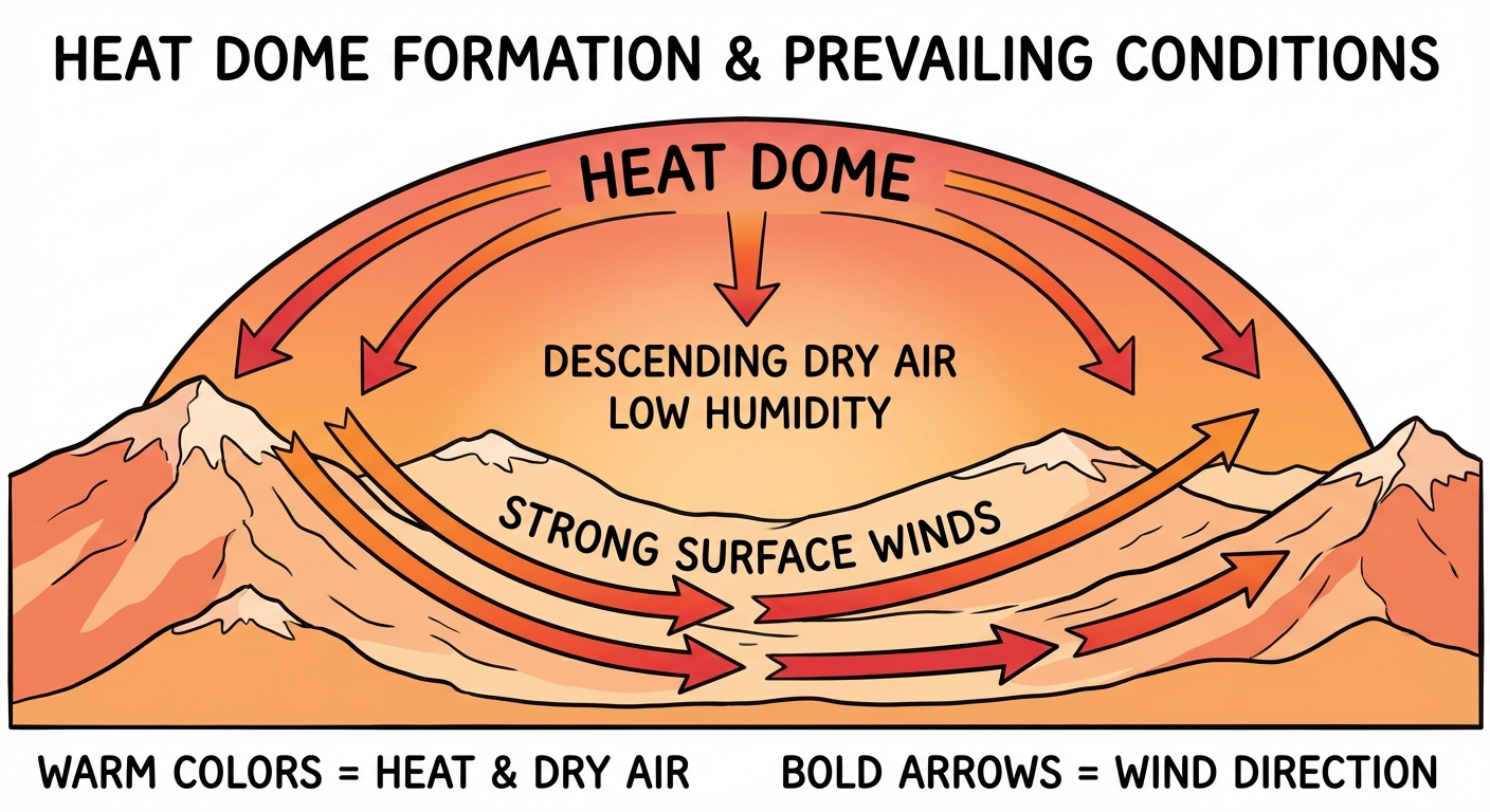 Fire Weather Setup Diagram