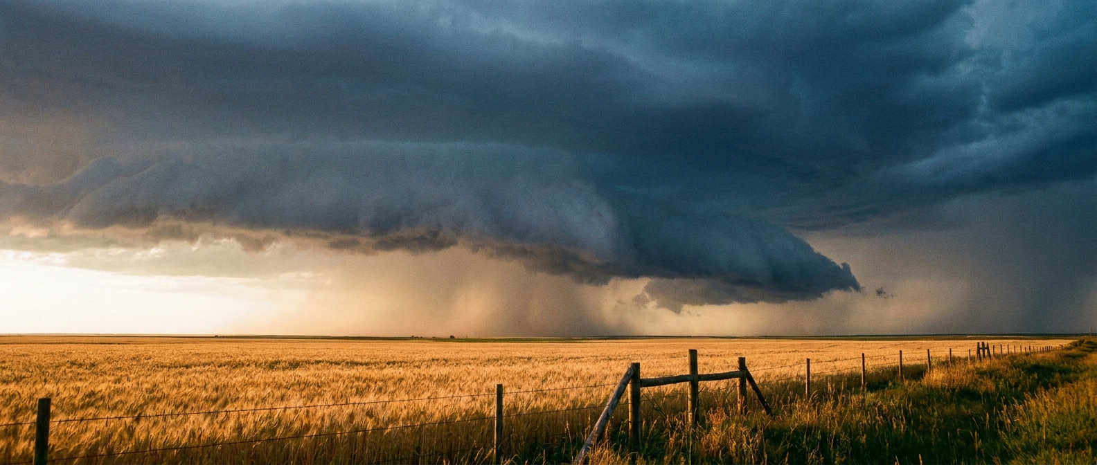 Shelf Cloud Advancing