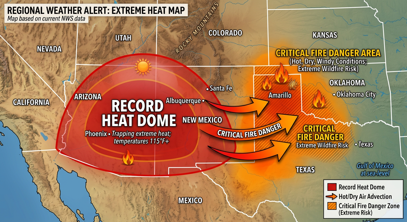 Heat Dome and Fire Risk Explainer