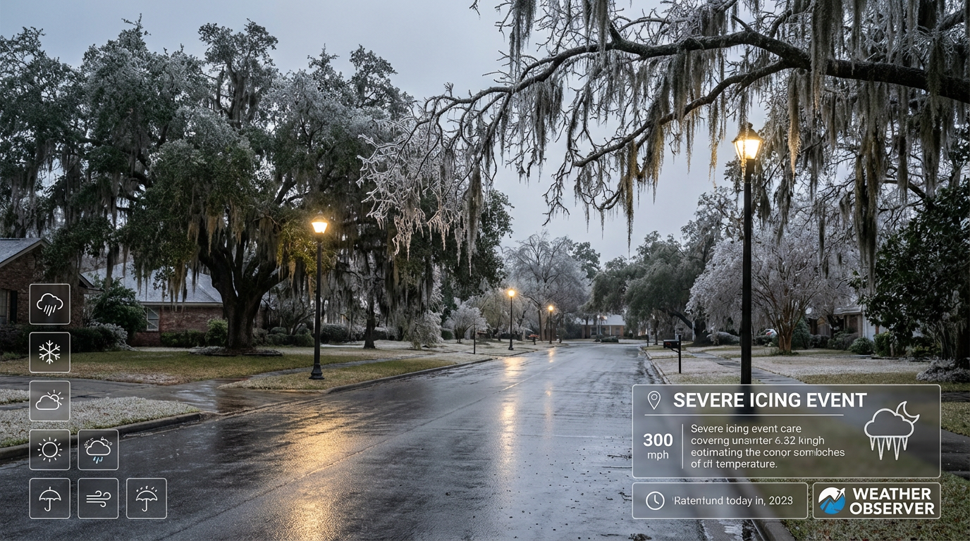 From Solar Storms to Ice Storms: A Dangerous Weekend Ahead for the South