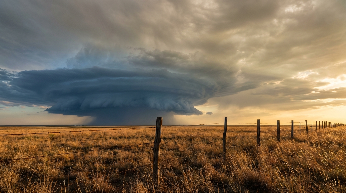 Heavy Sierra Snow and a Rowdy West Texas Dryline