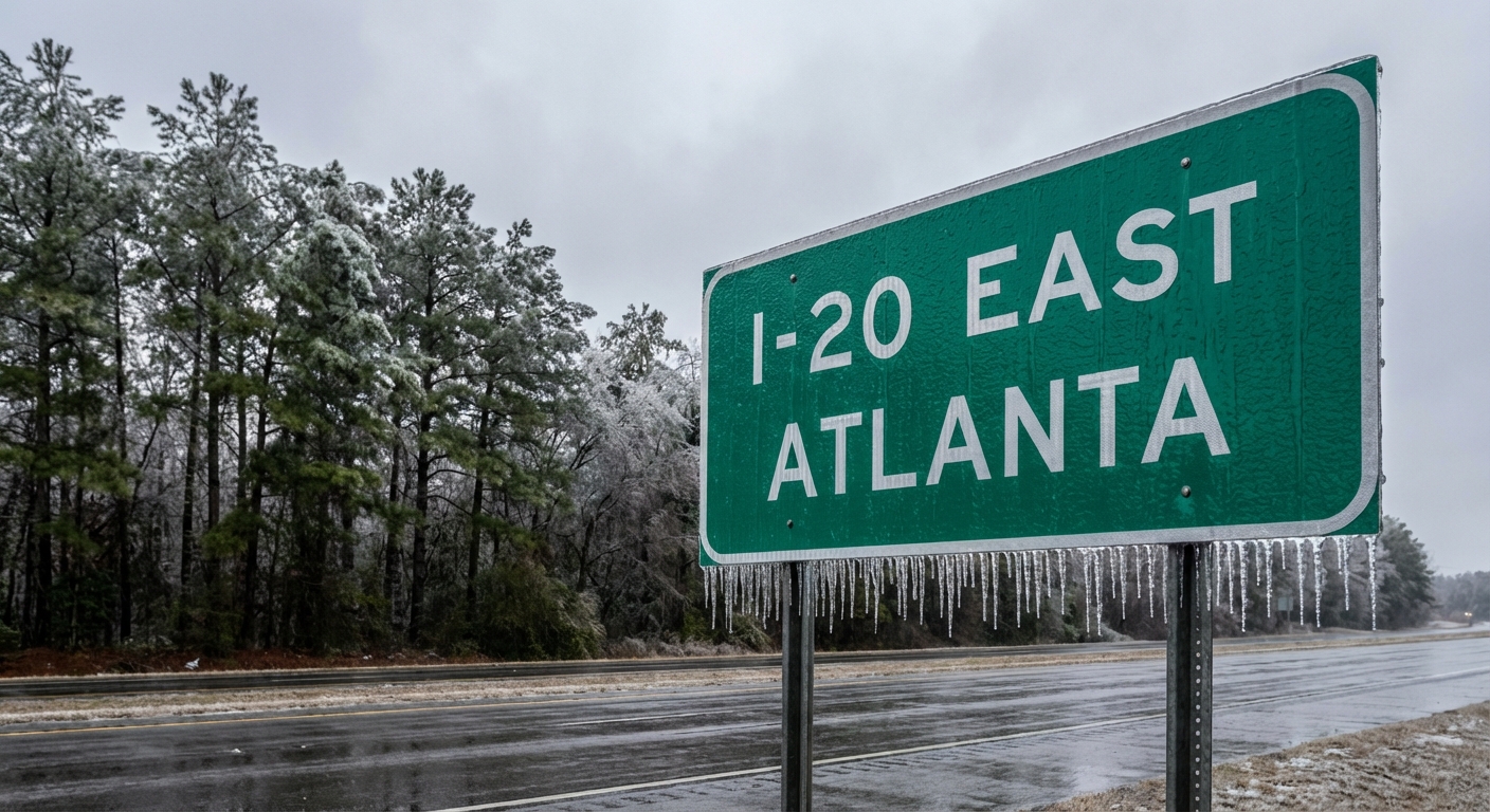 Update: The South's Icy Weekend & A Midwest Clipper