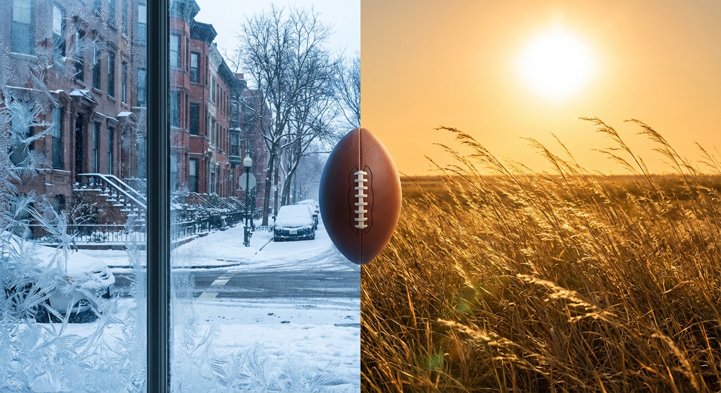 Super Bowl Sunday: From Deep Freeze to False Spring