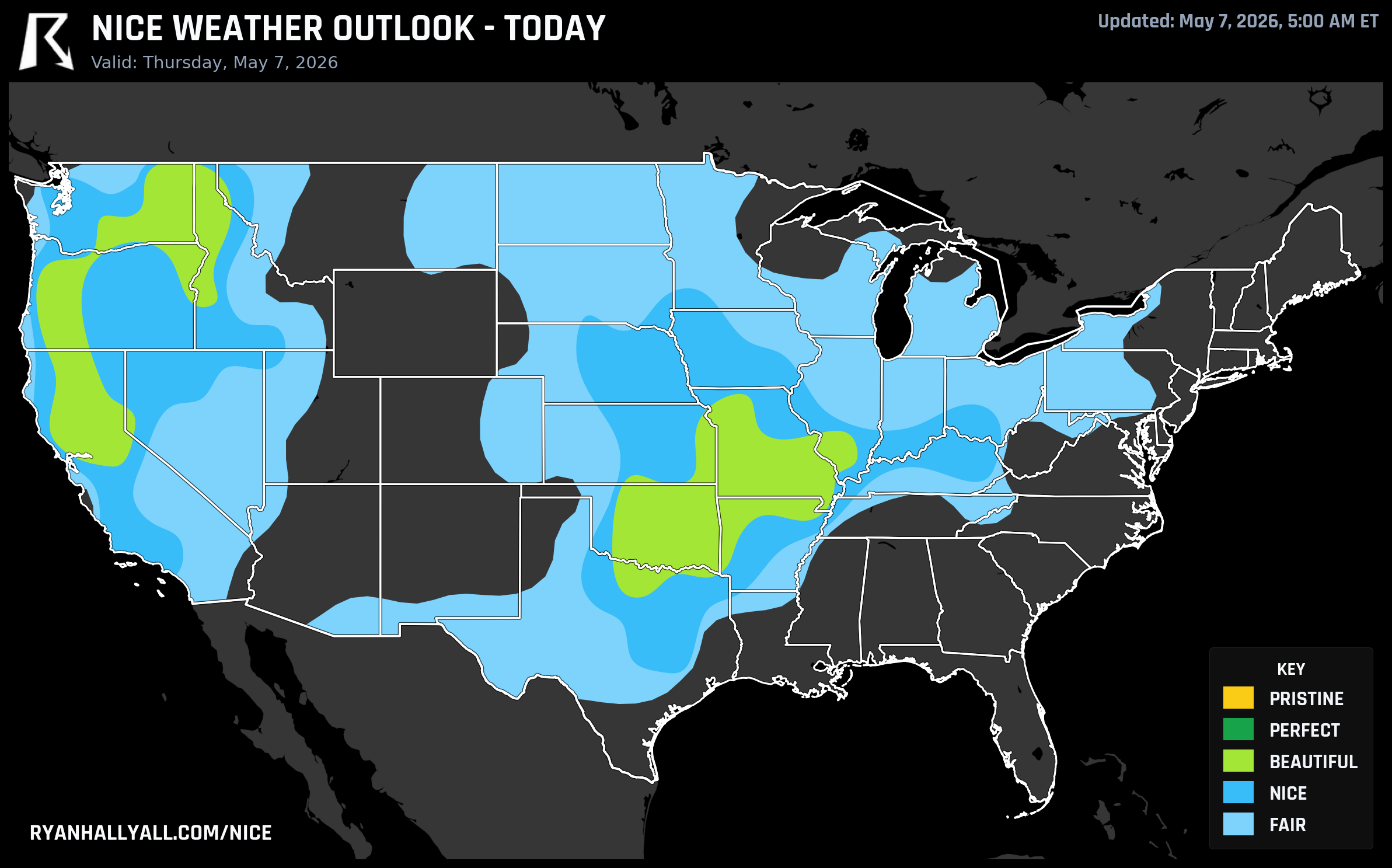 RHY Nice Weather Outlook Day 1
