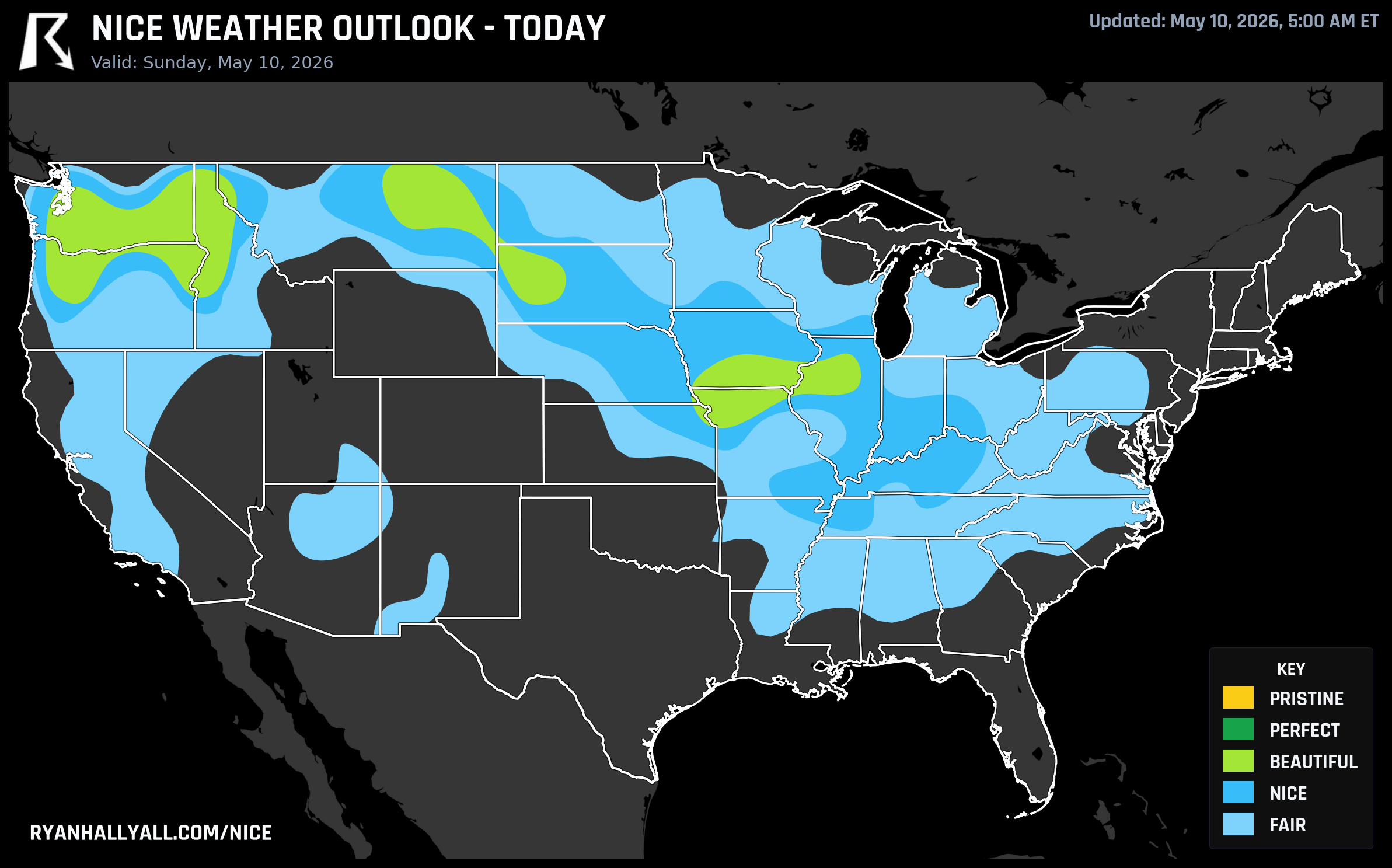 RHY Nice Weather Outlook Day 1