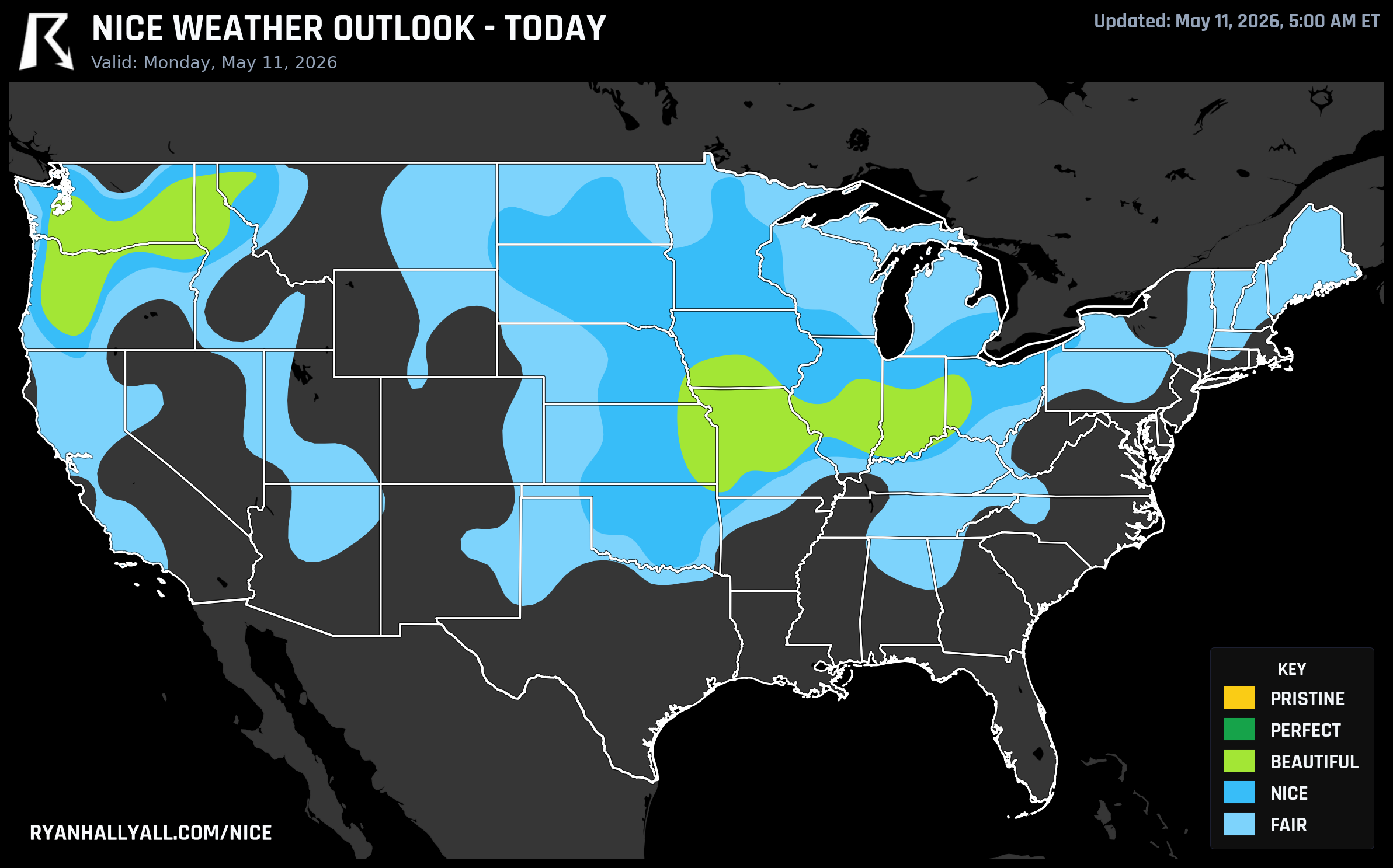 RHY Nice Weather Outlook Day 1