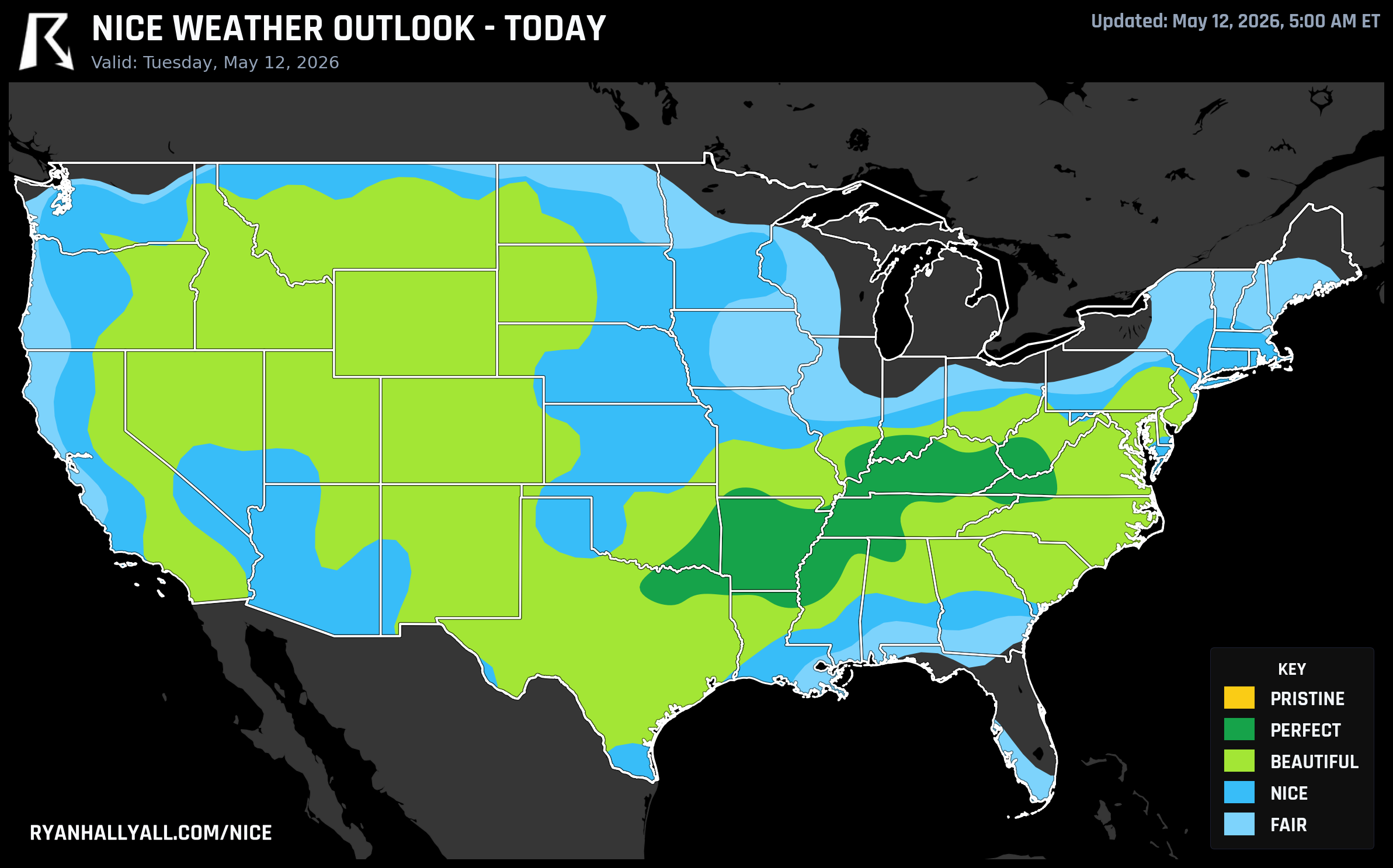 RHY Nice Weather Outlook Day 1