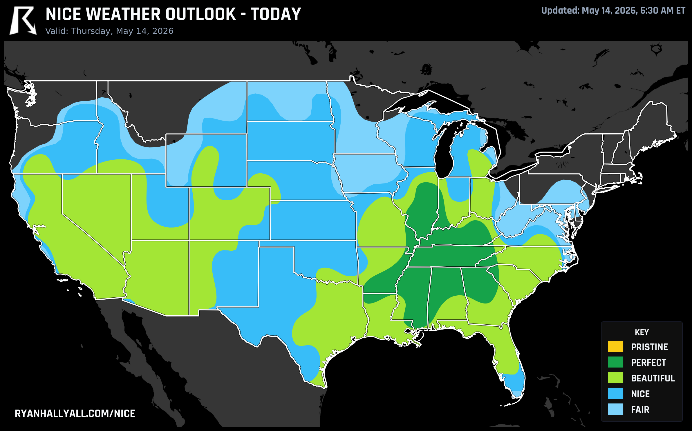 RHY Nice Weather Outlook Day 1