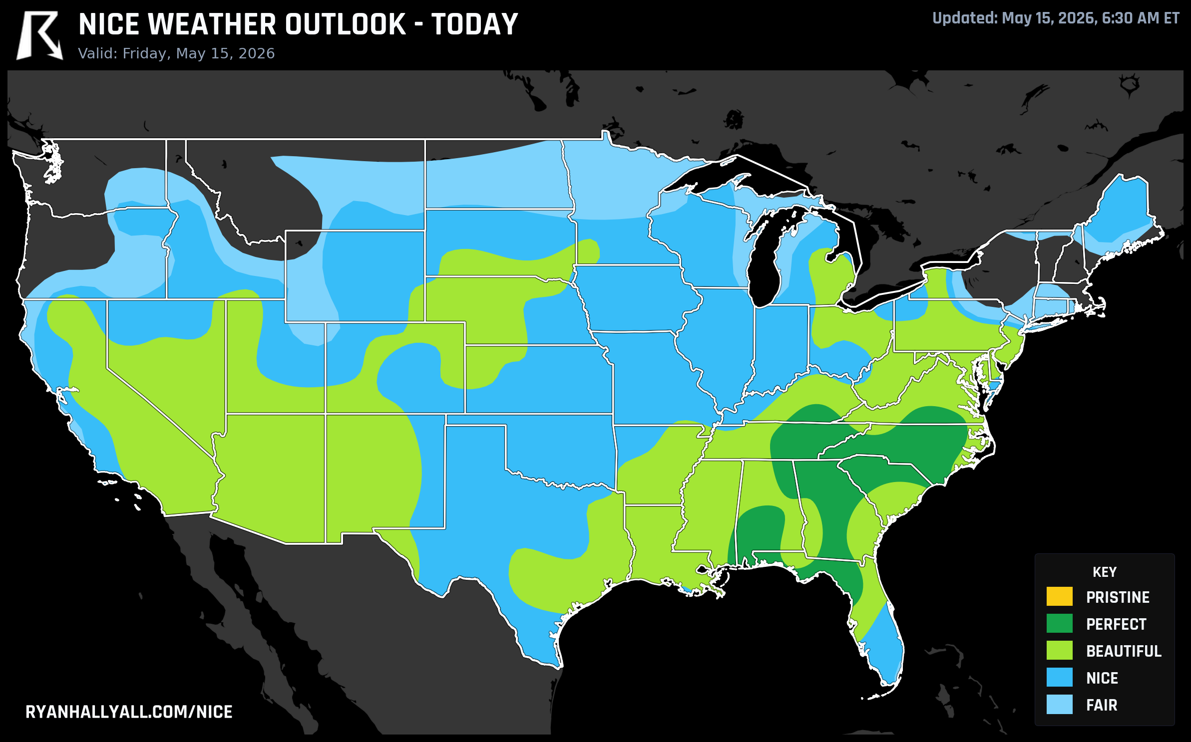 RHY Nice Weather Outlook Day 1