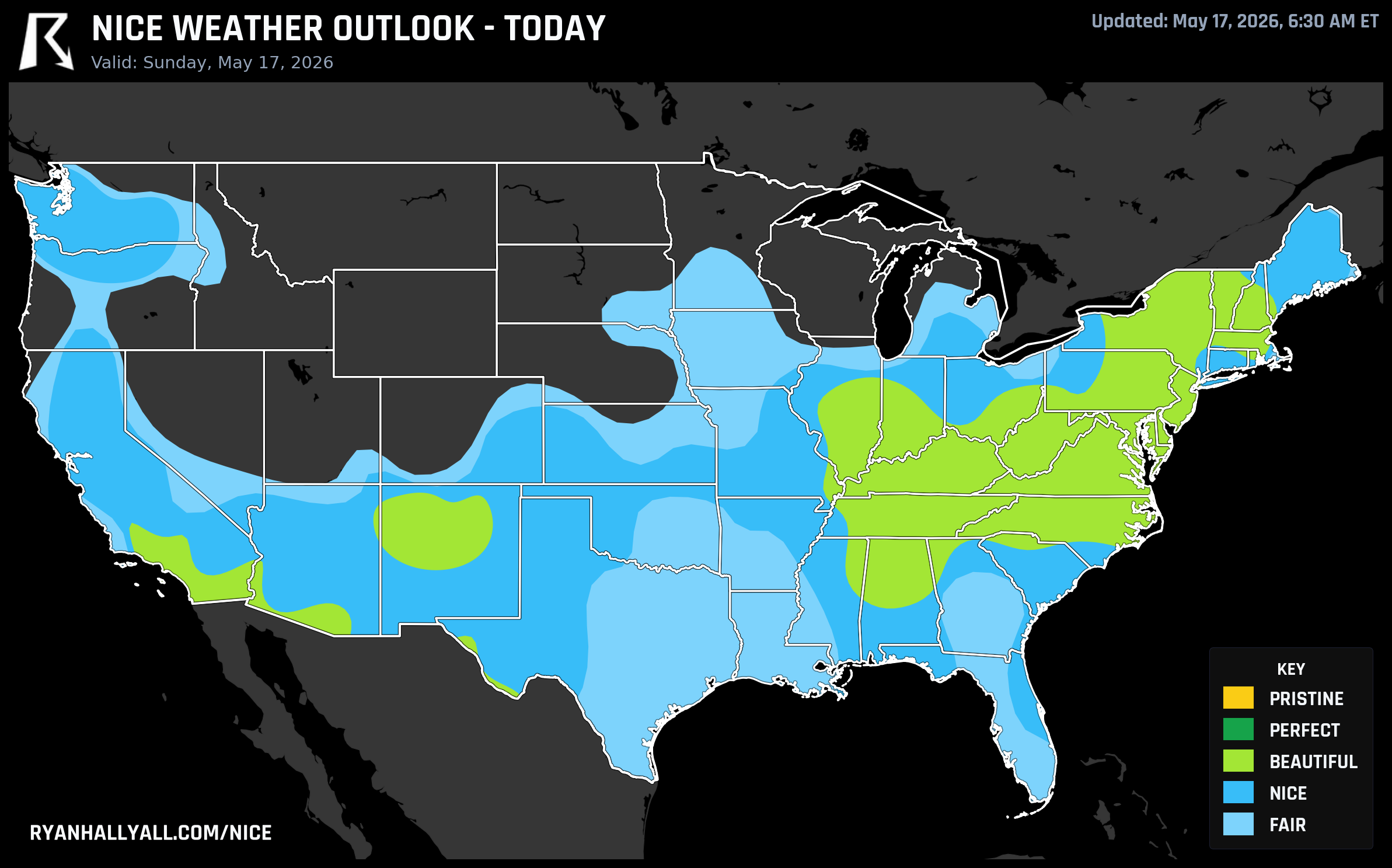 RHY Nice Weather Outlook Day 1
