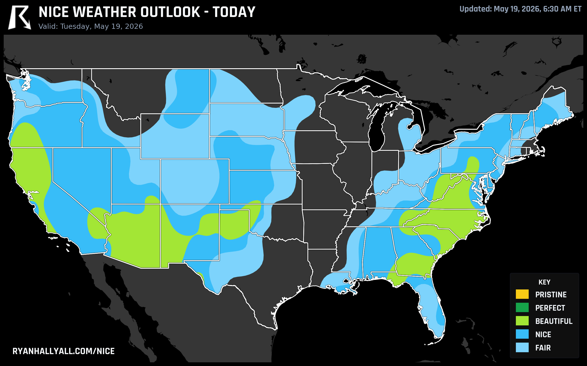 RHY Nice Weather Outlook Day 1