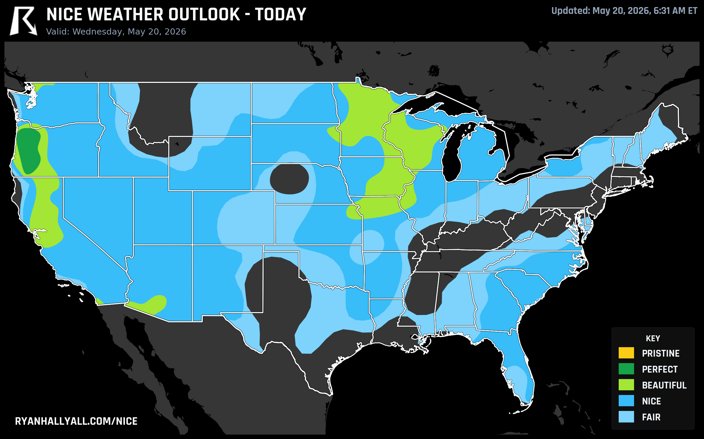 RHY Nice Weather Outlook Day 1