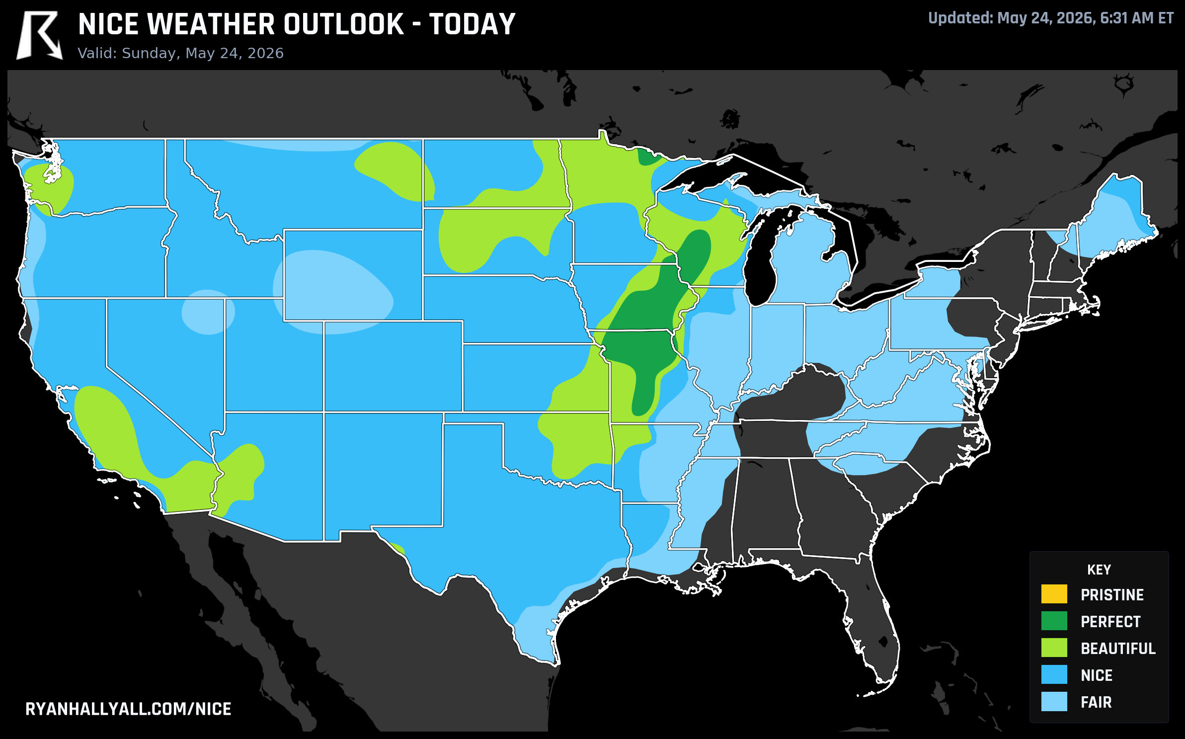 RHY Nice Weather Outlook Day 1