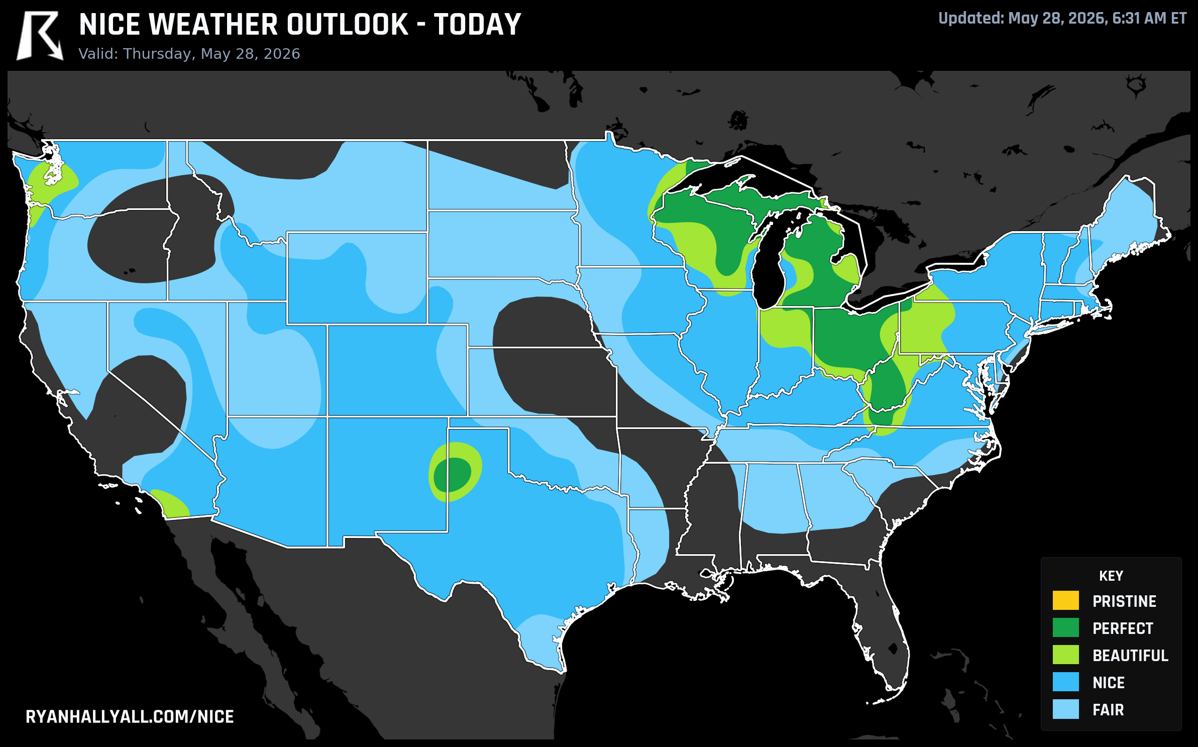 RHY Nice Weather Outlook Day 1