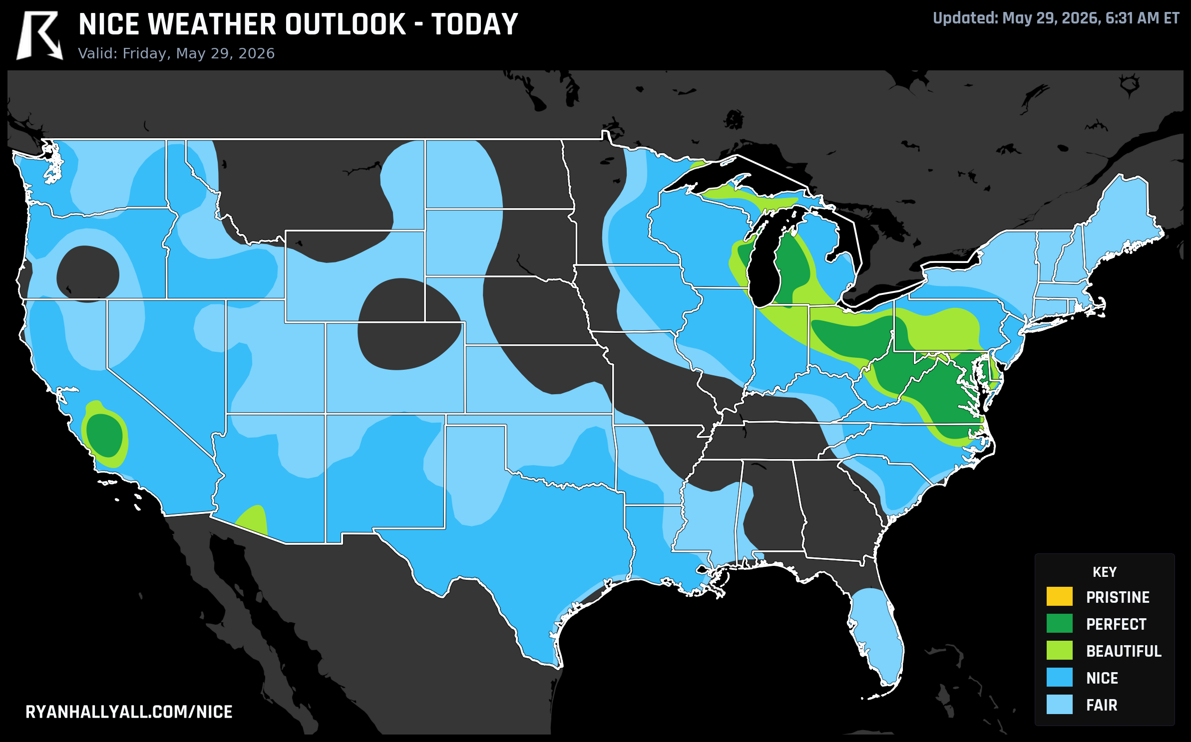 RHY Nice Weather Outlook Day 1