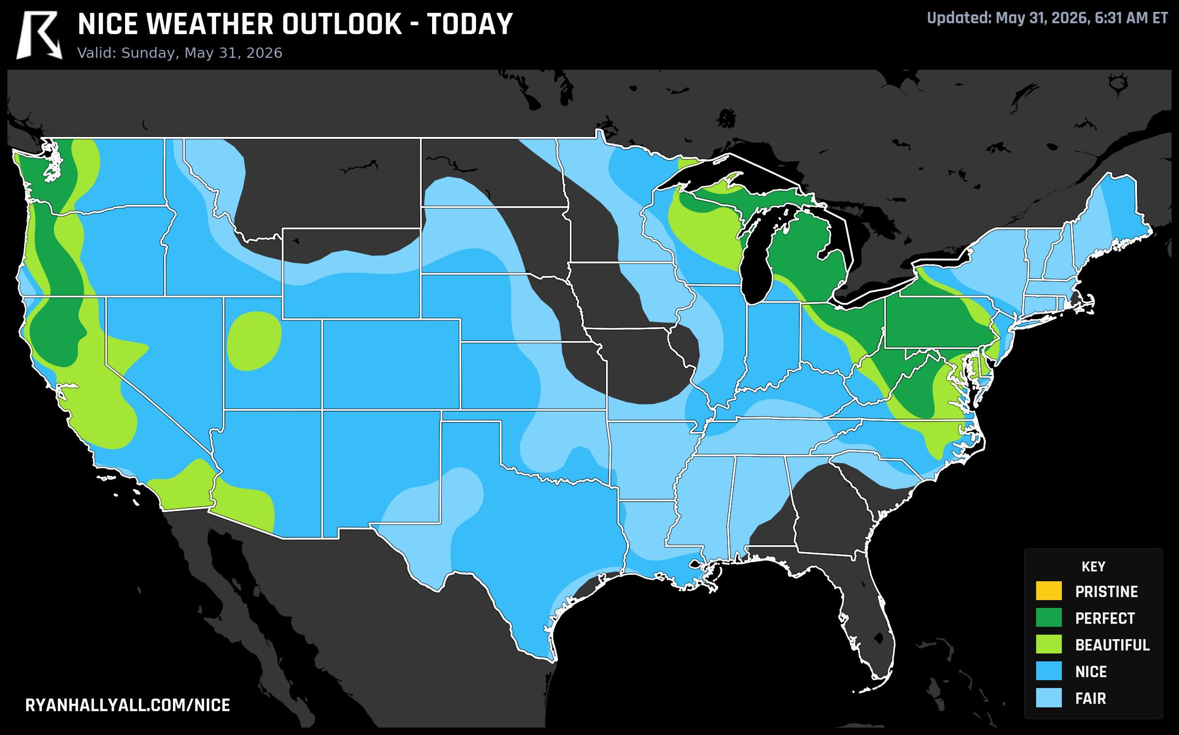 RHY Nice Weather Outlook Day 1
