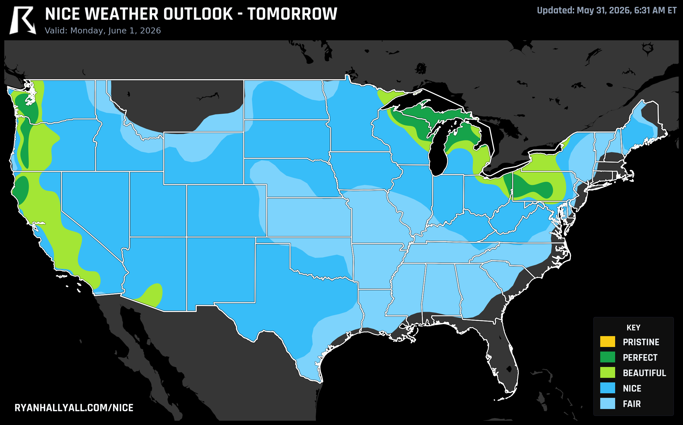 RHY Nice Weather Outlook Day 2