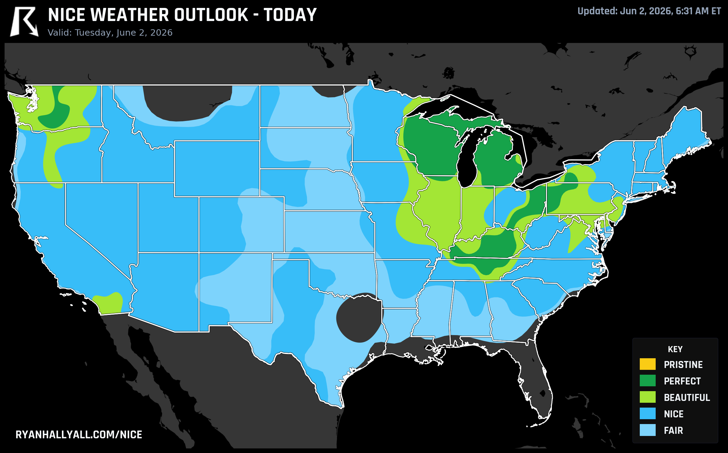 RHY Nice Weather Outlook Day 1
