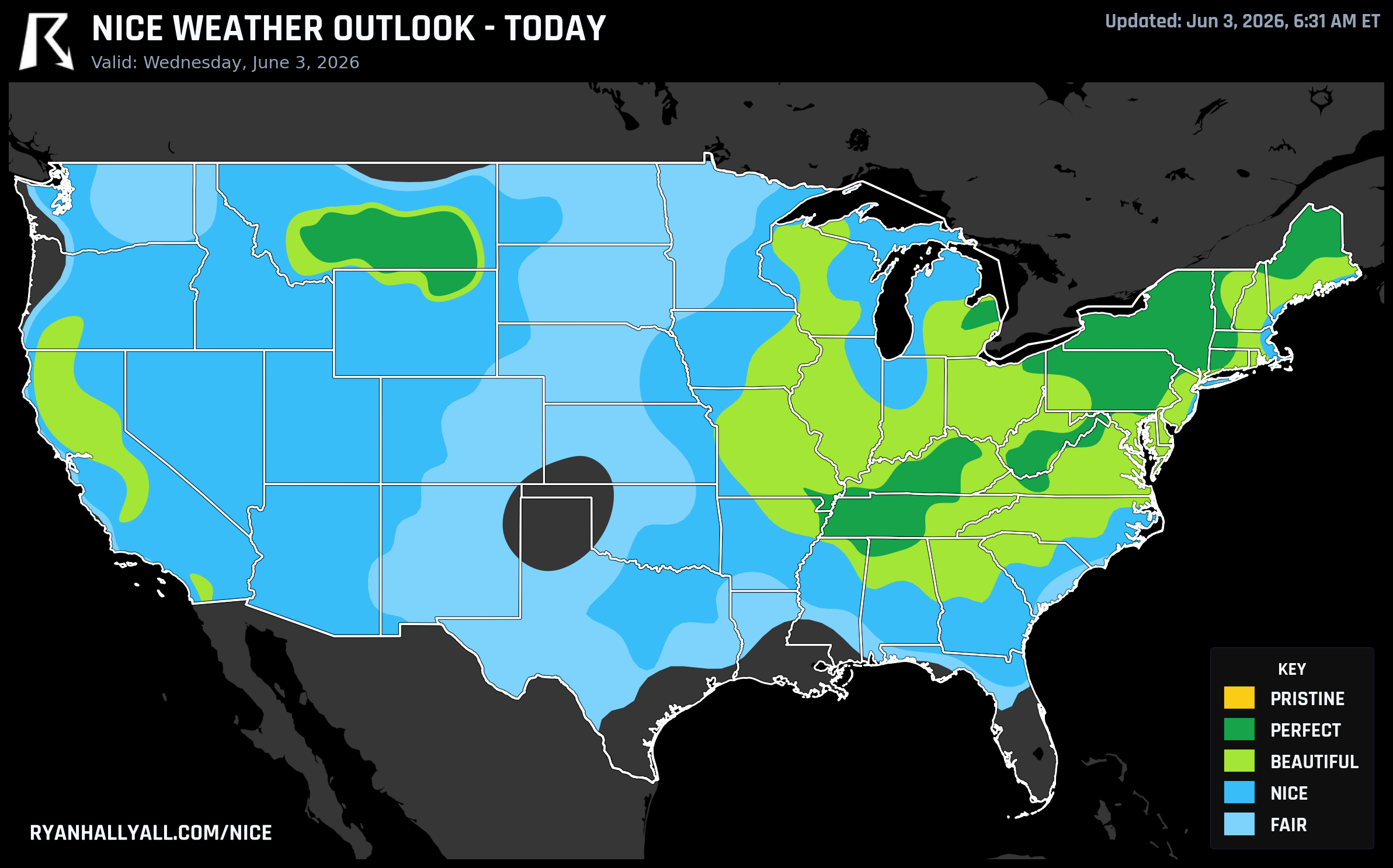 RHY Nice Weather Outlook Day 1