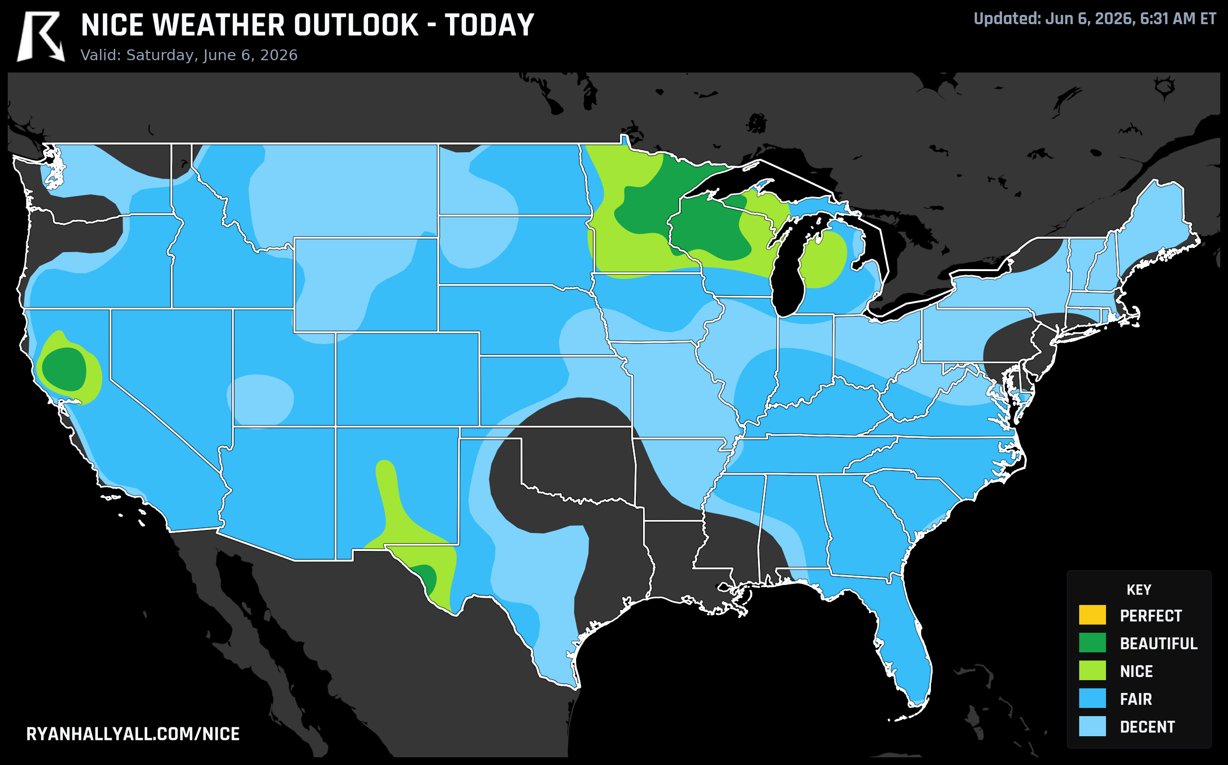 RHY Nice Weather Outlook Day 1