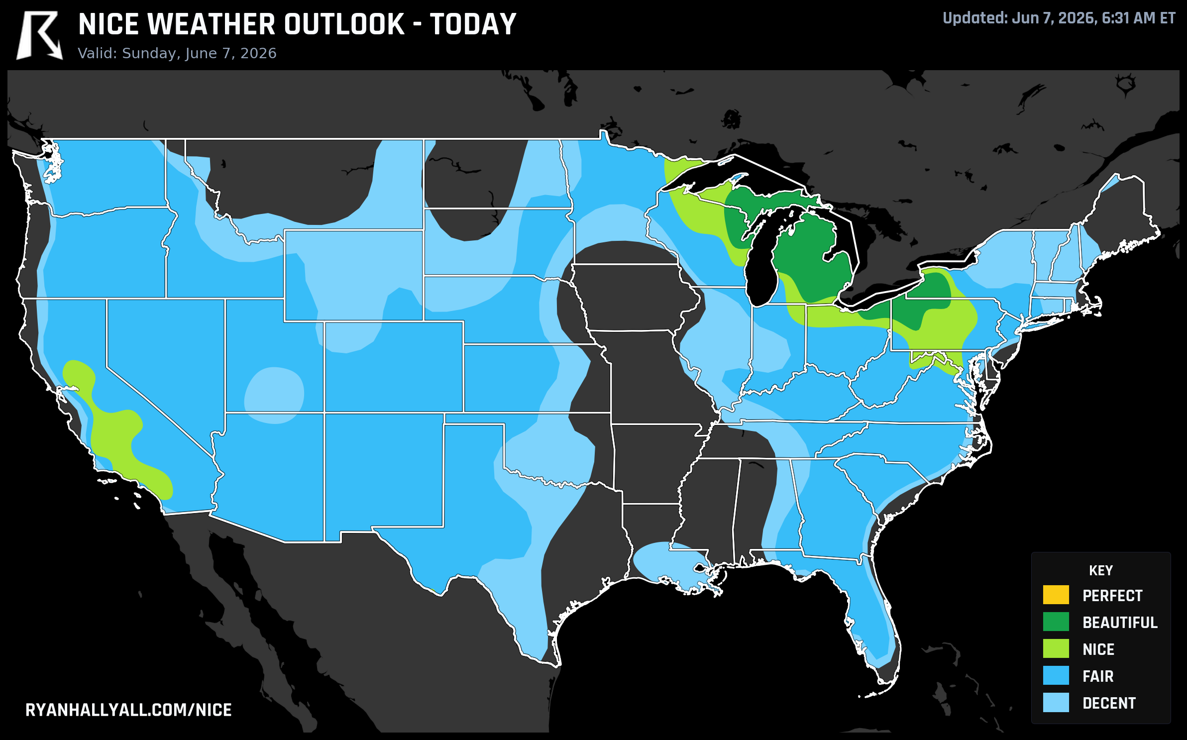 RHY Nice Weather Outlook Day 1