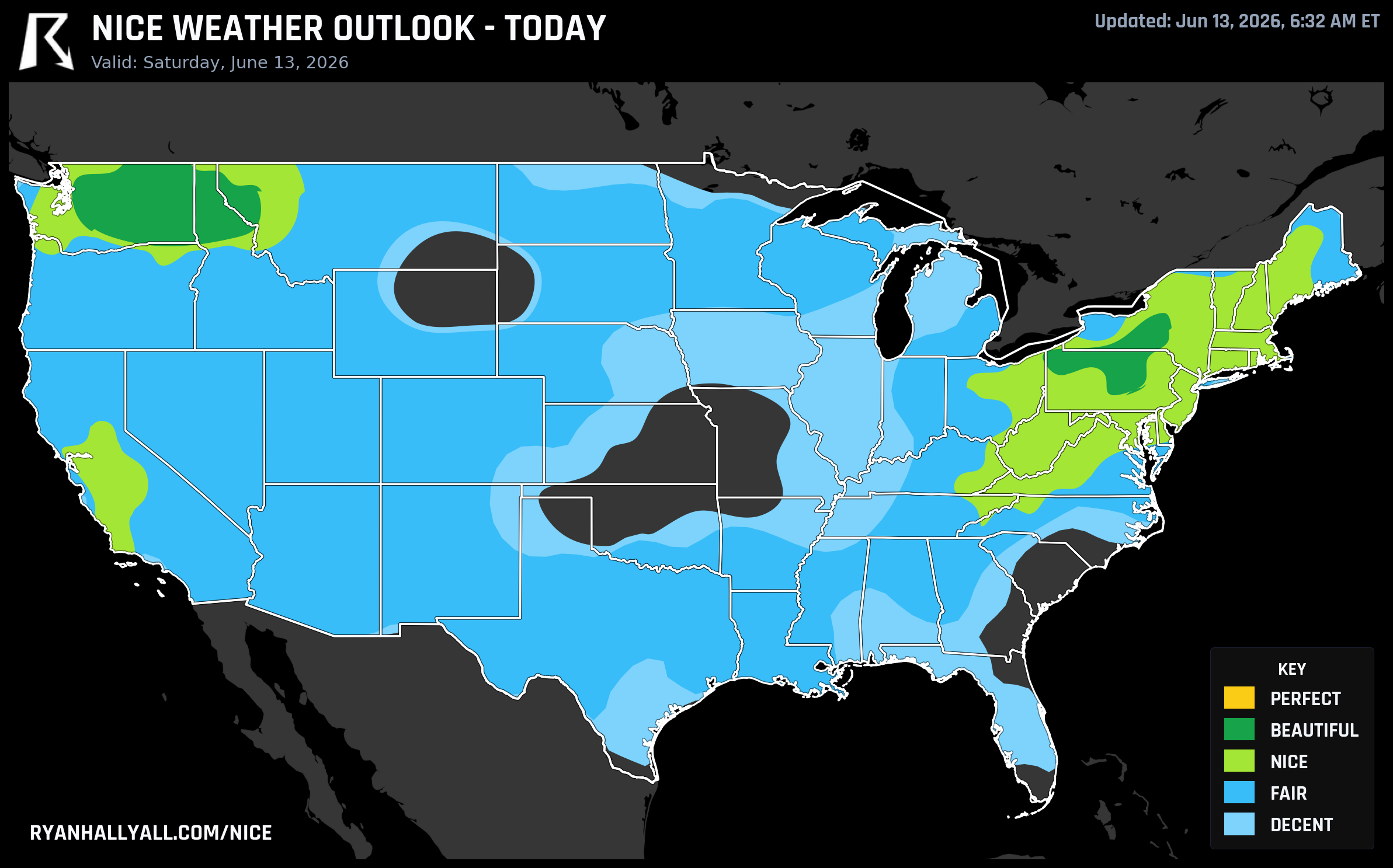 RHY Nice Weather Outlook Day 1