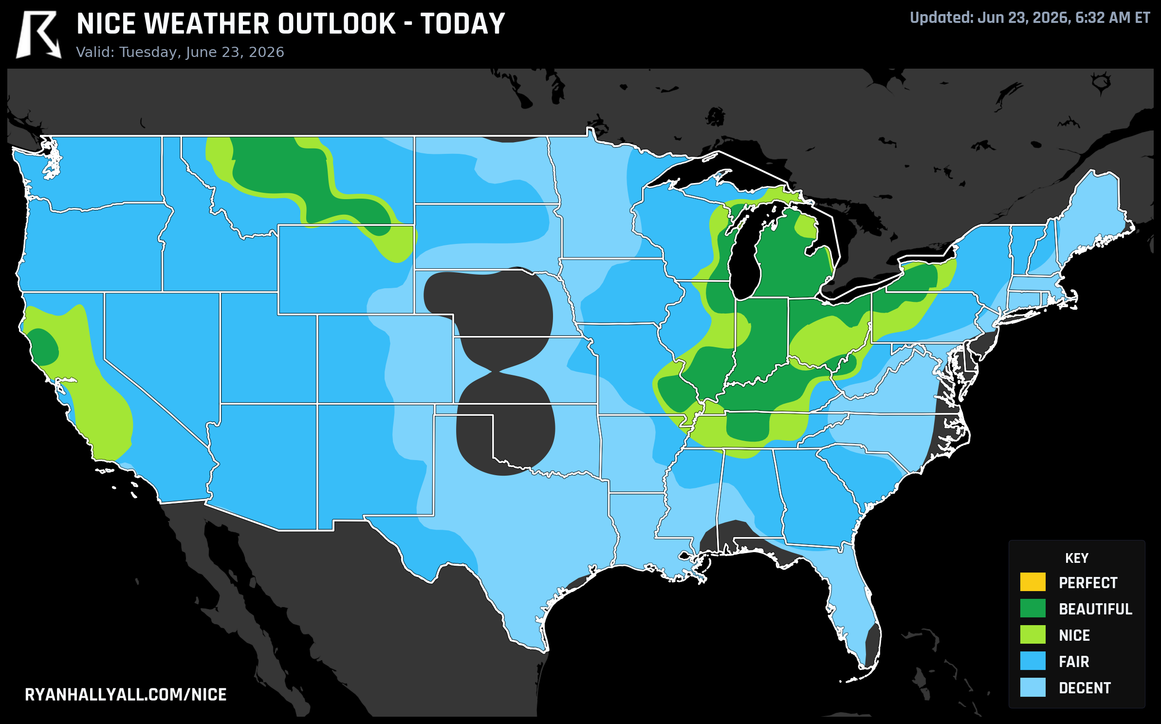 RHY Nice Weather Outlook Day 1