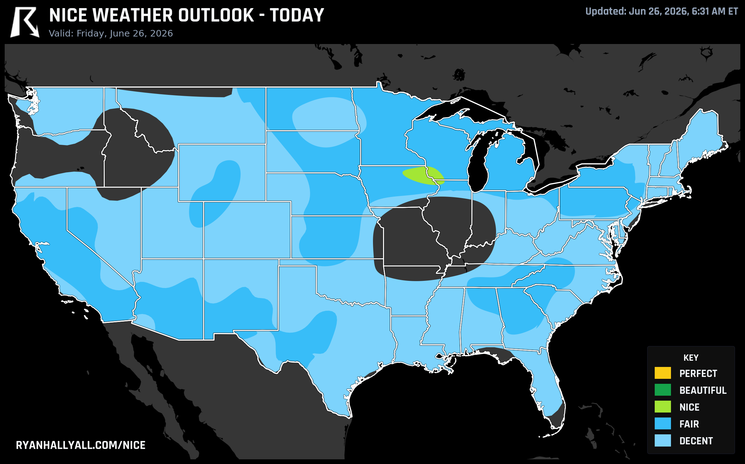 RHY Nice Weather Outlook Day 1