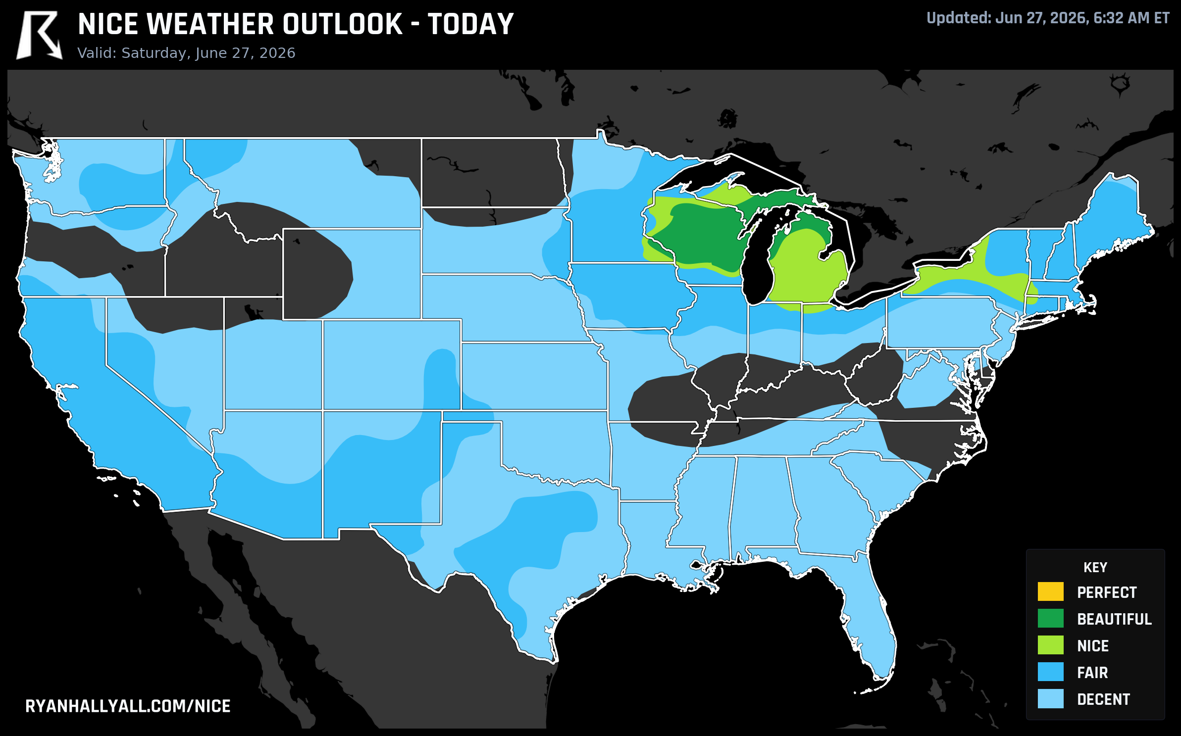 RHY Nice Weather Outlook Day 1