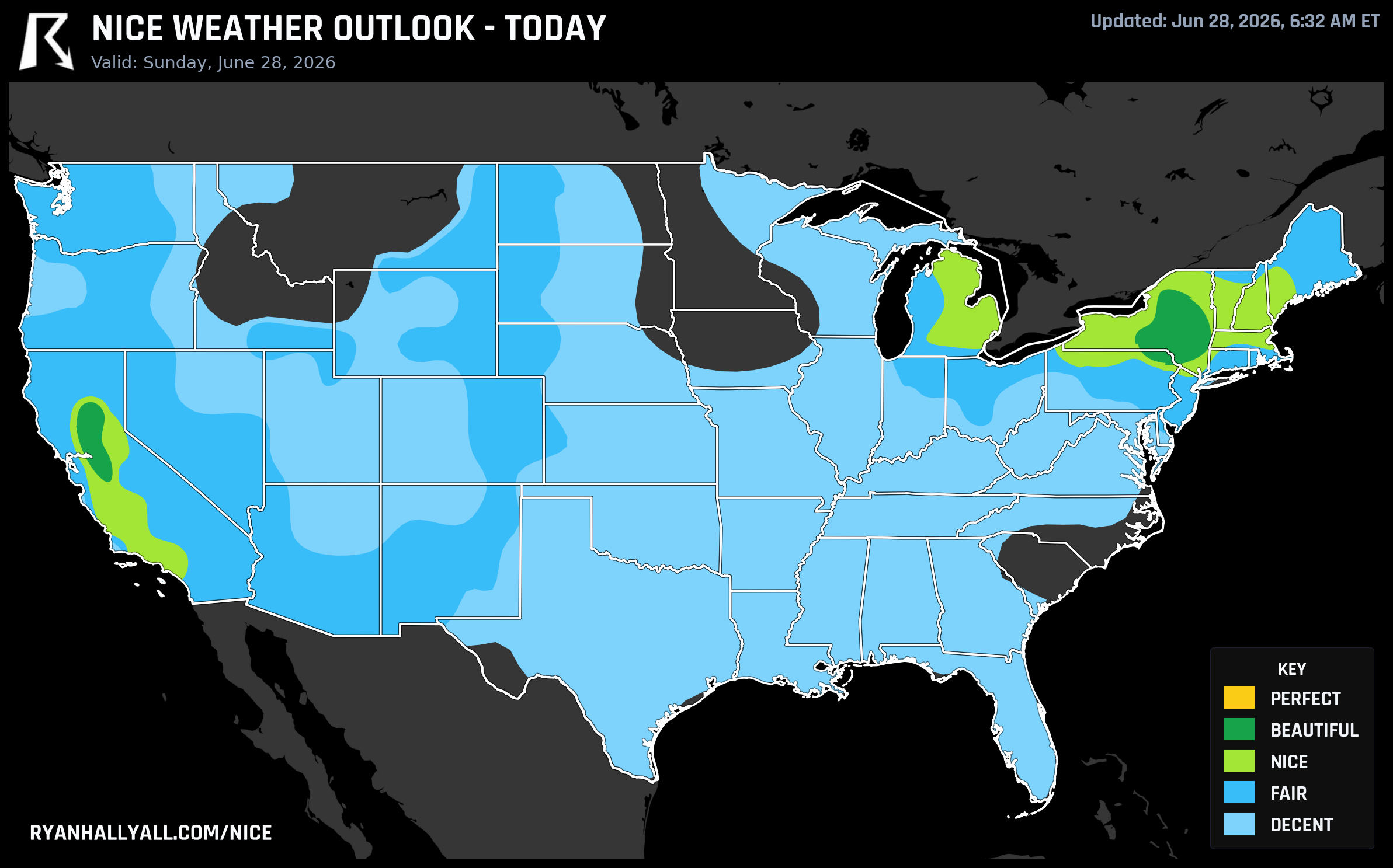 RHY Nice Weather Outlook Day 1