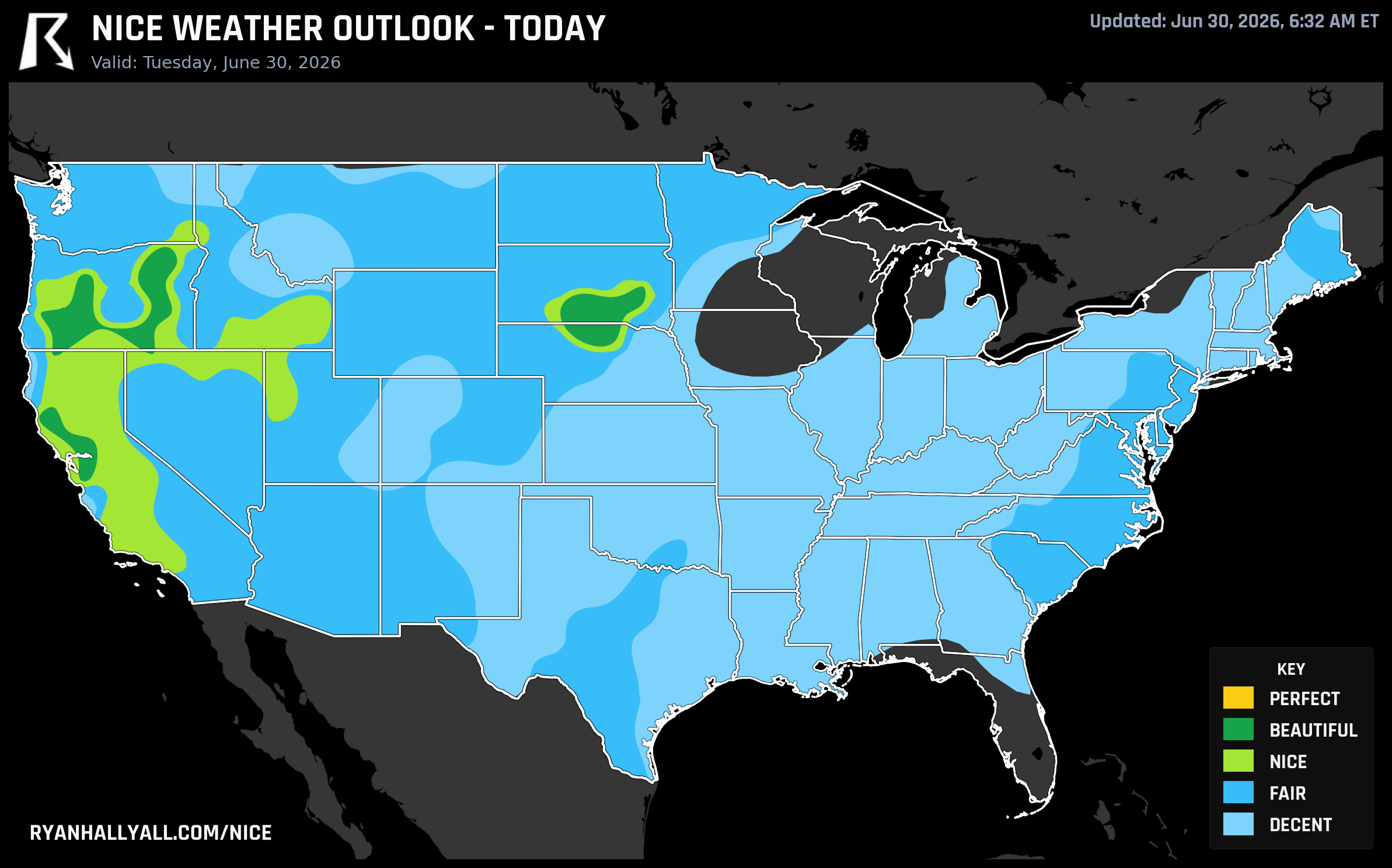 RHY Nice Weather Outlook Day 1