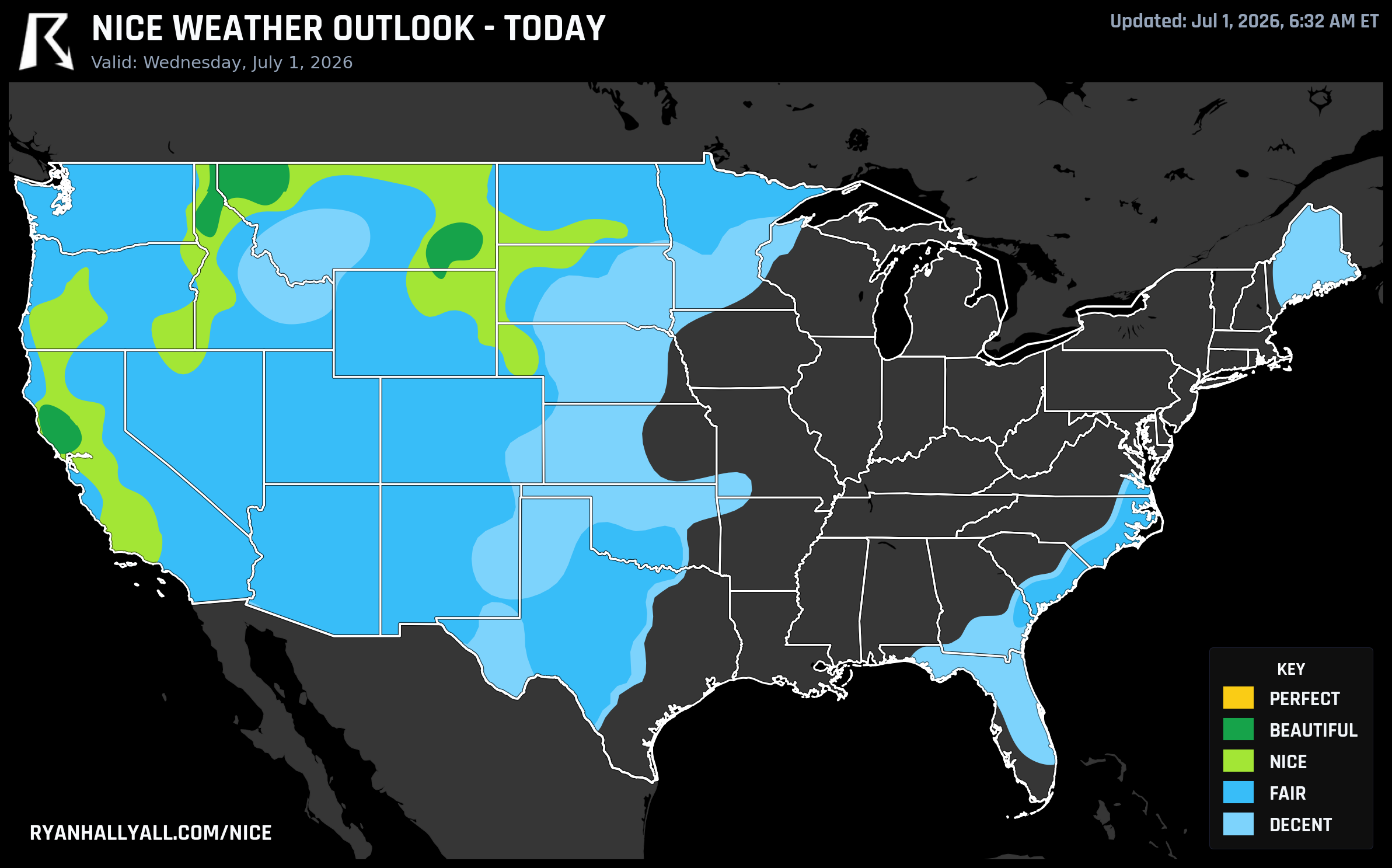 RHY Nice Weather Outlook Day 1