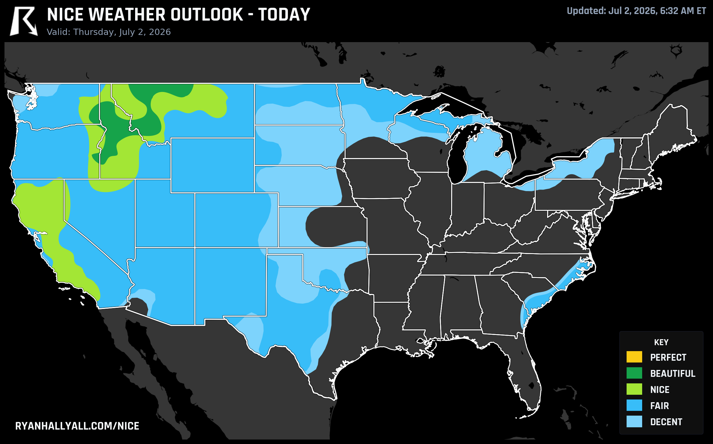 RHY Nice Weather Outlook Day 1