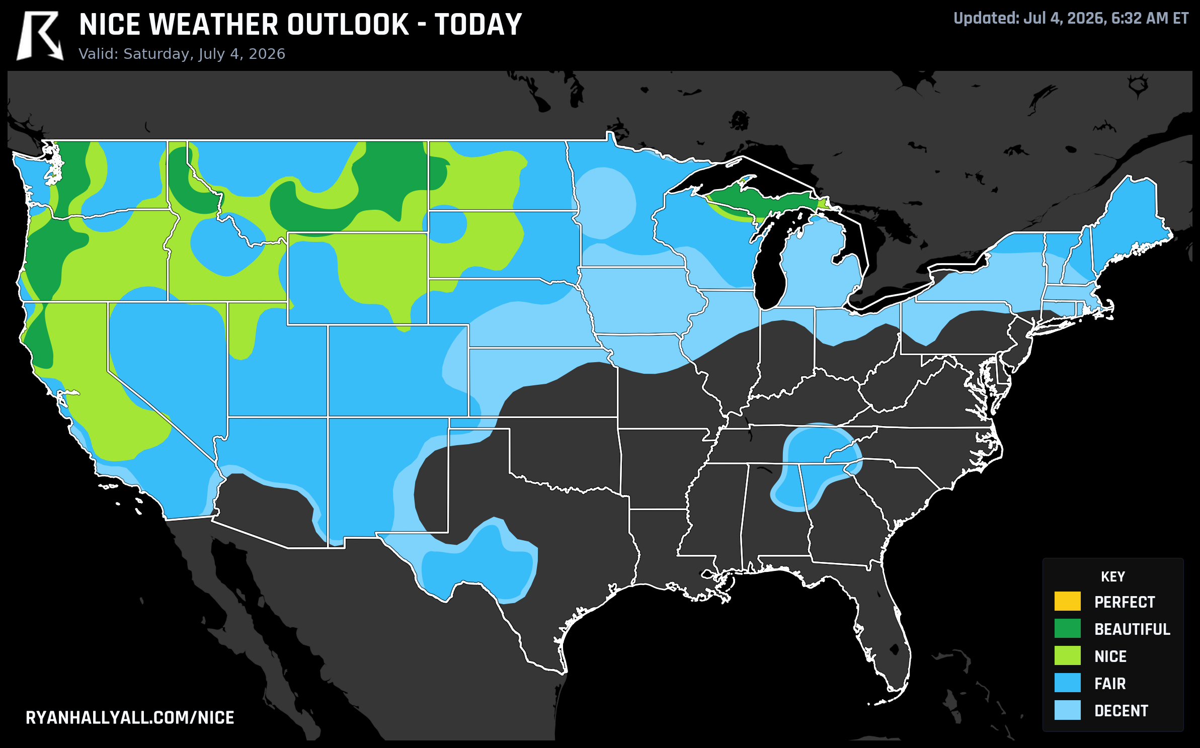 RHY Nice Weather Outlook Day 1