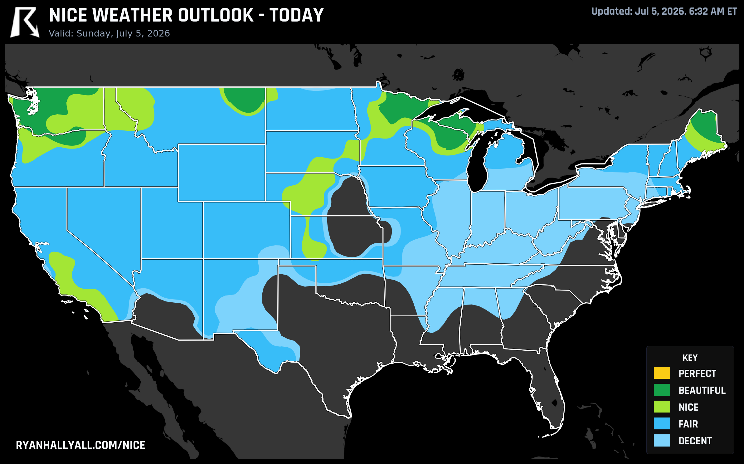 RHY Nice Weather Outlook Day 1