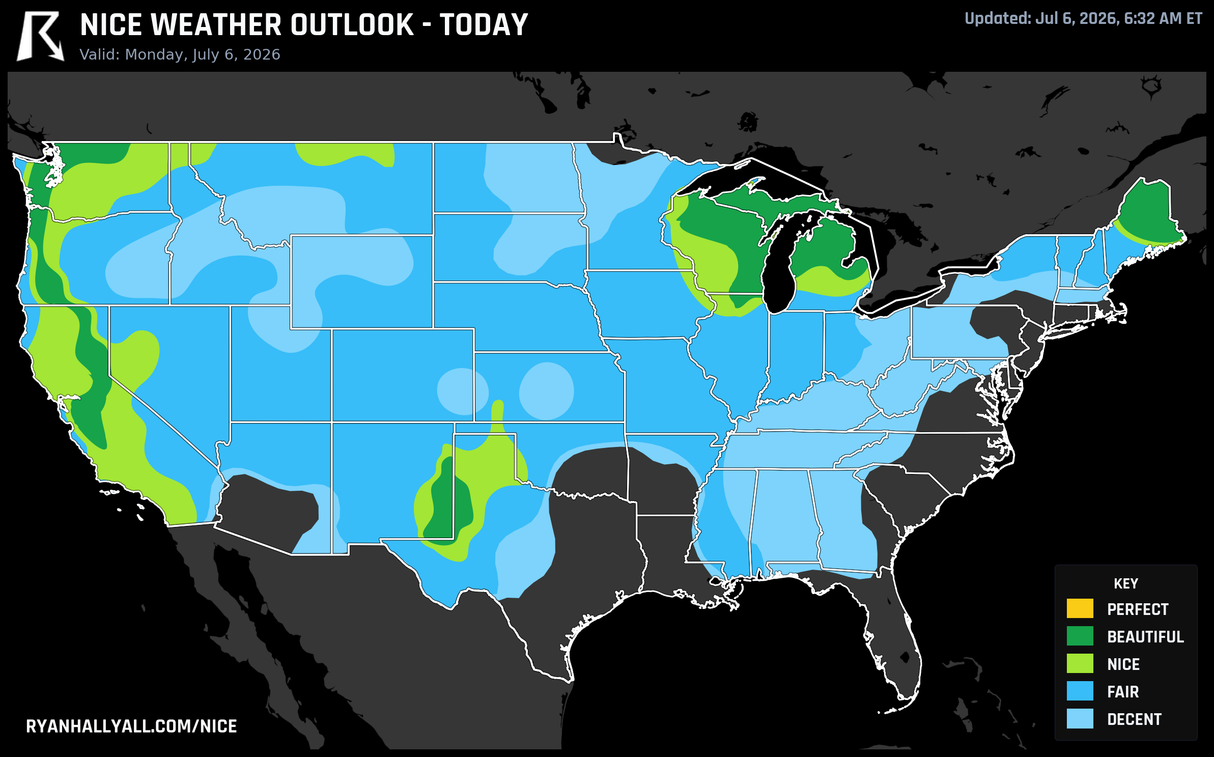 RHY Nice Weather Outlook Day 1