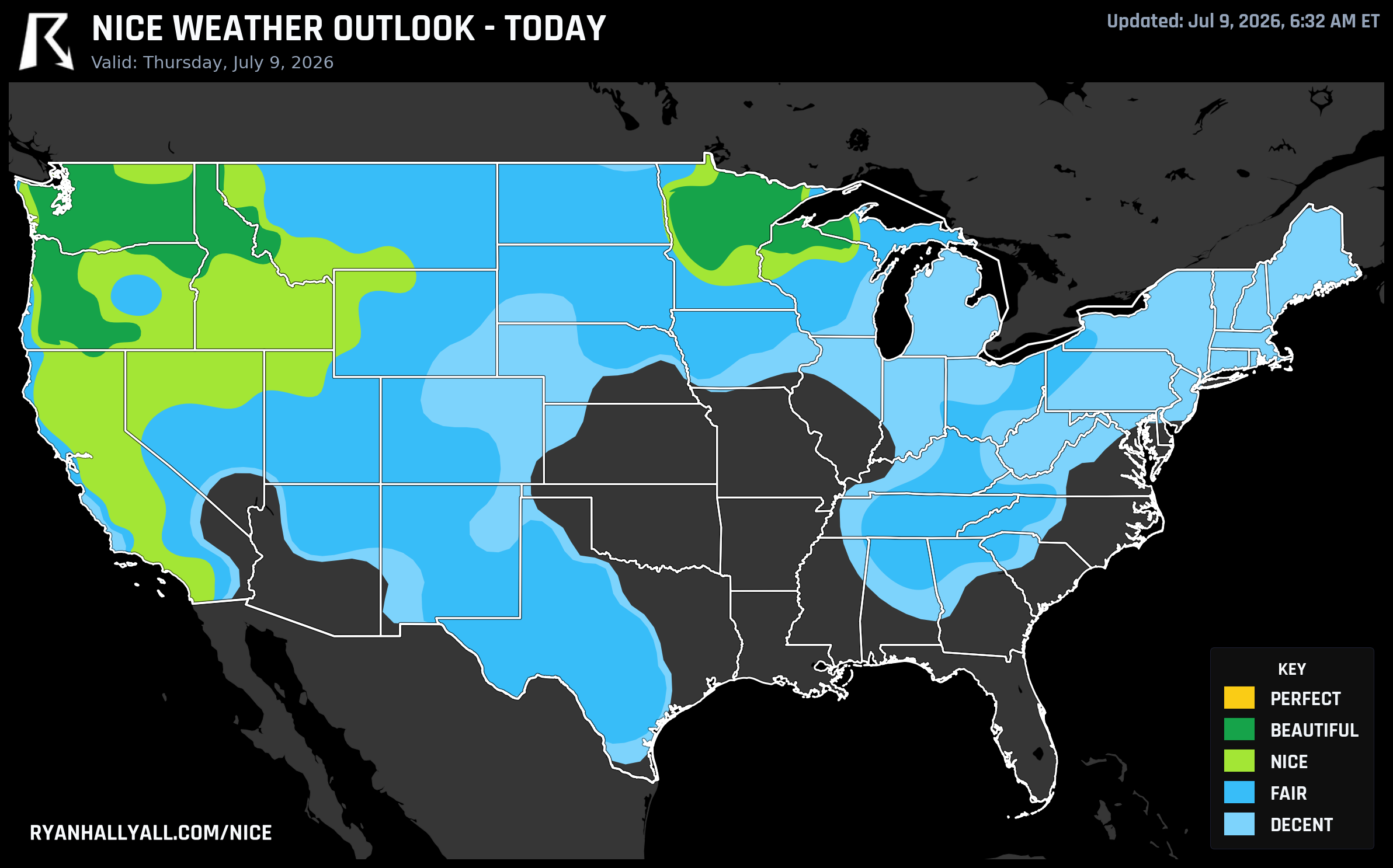 RHY Nice Weather Outlook Day 1