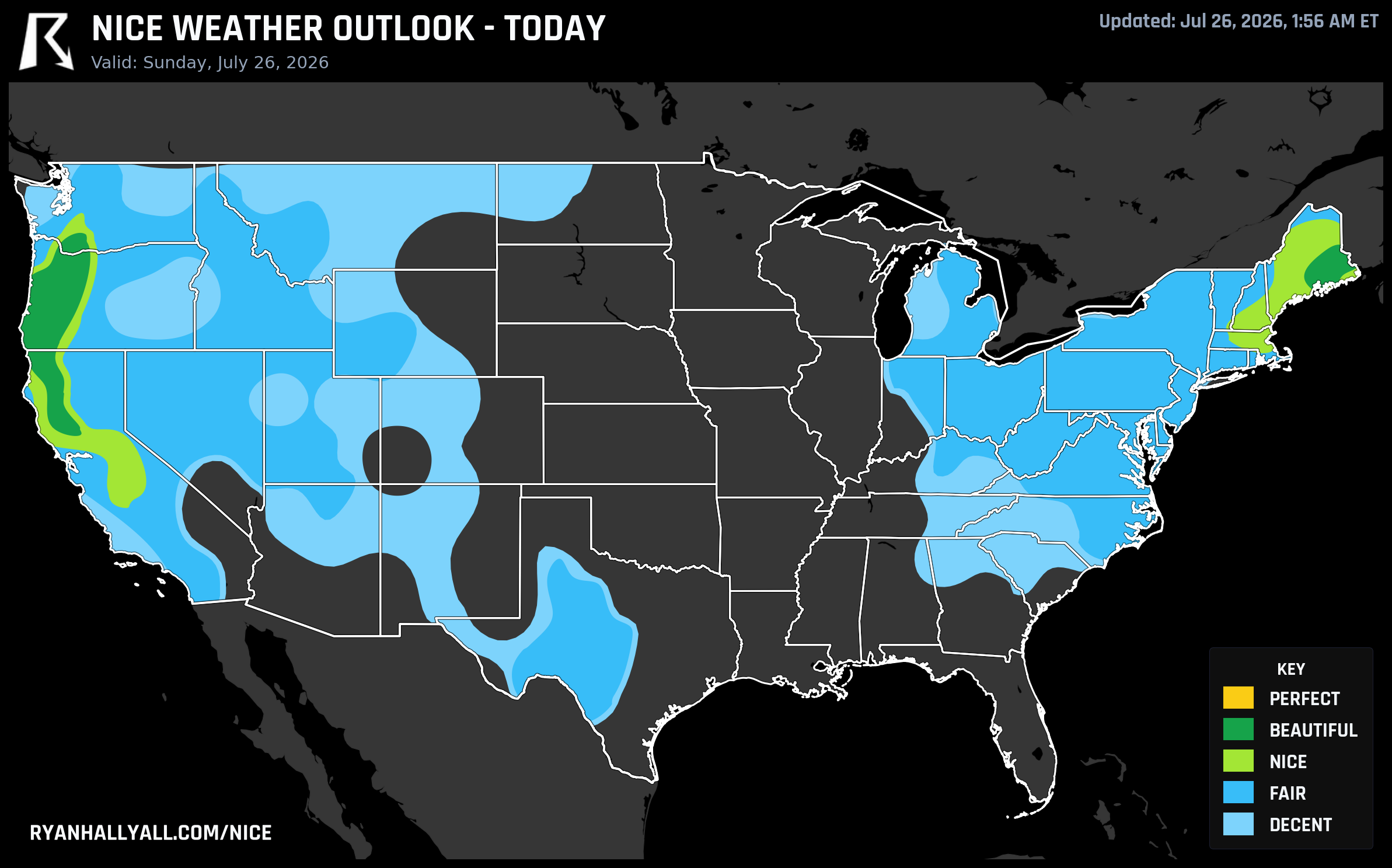 RHY Nice Weather Outlook Day 1