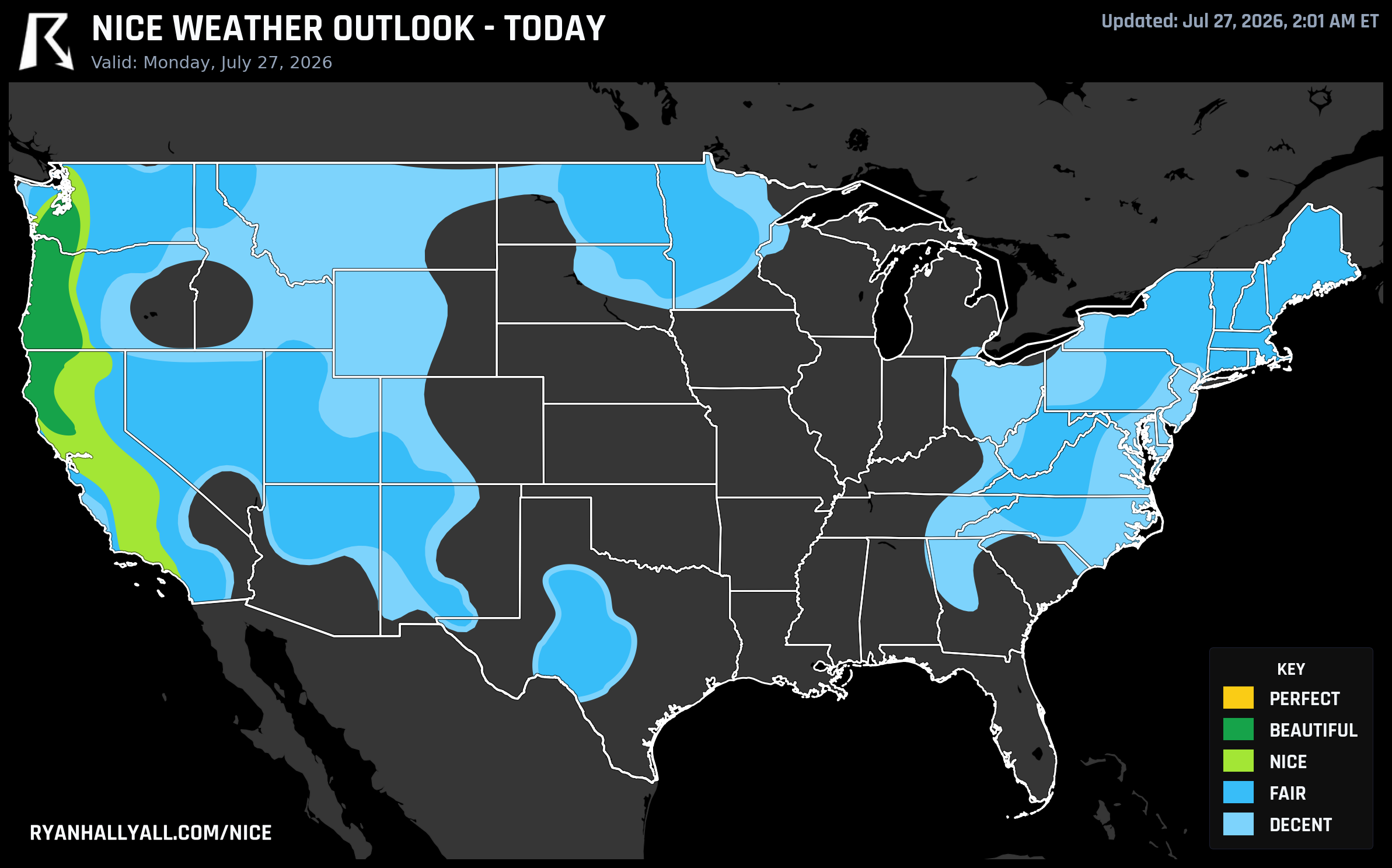 RHY Nice Weather Outlook Day 1