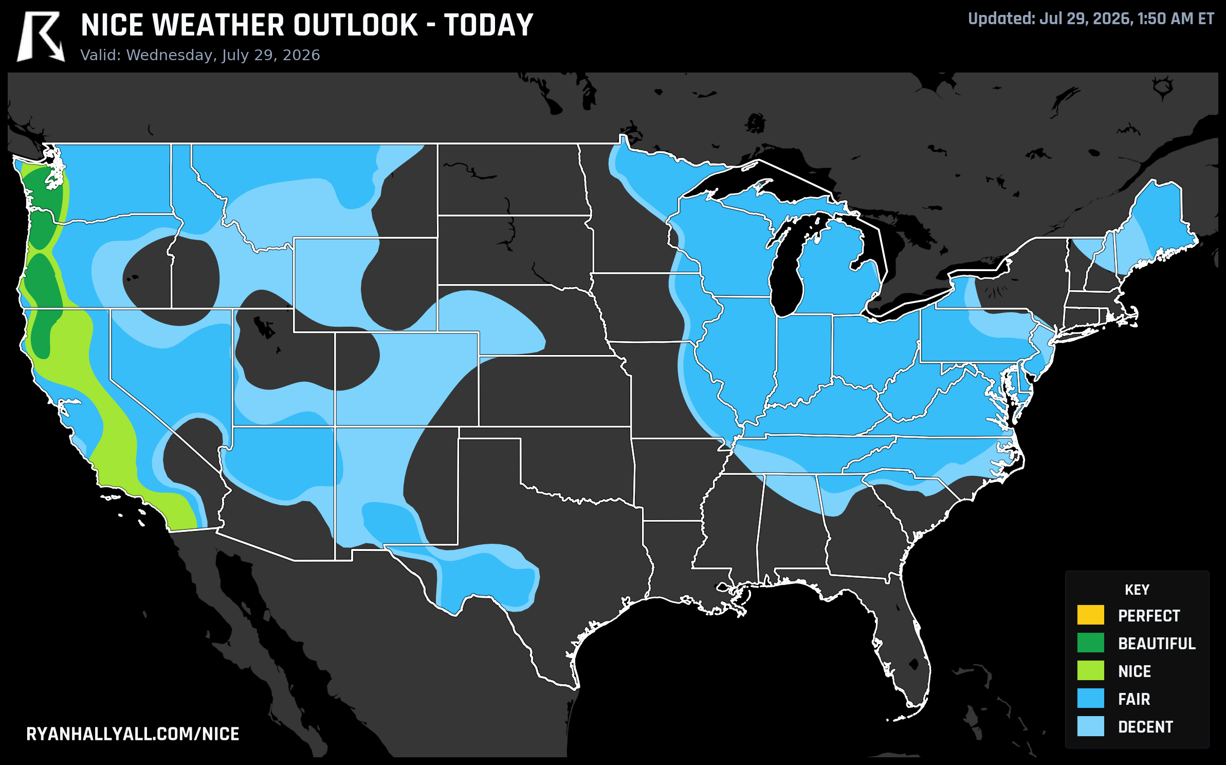 RHY Nice Weather Outlook Day 1