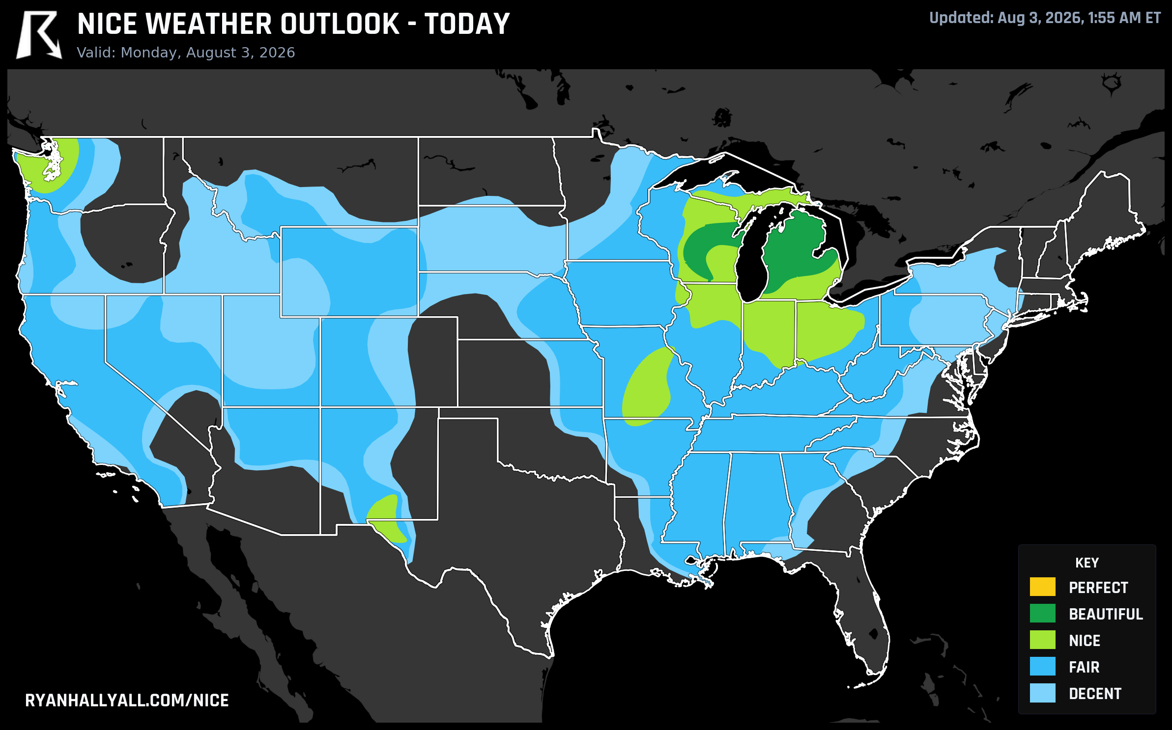 RHY Nice Weather Outlook Day 1