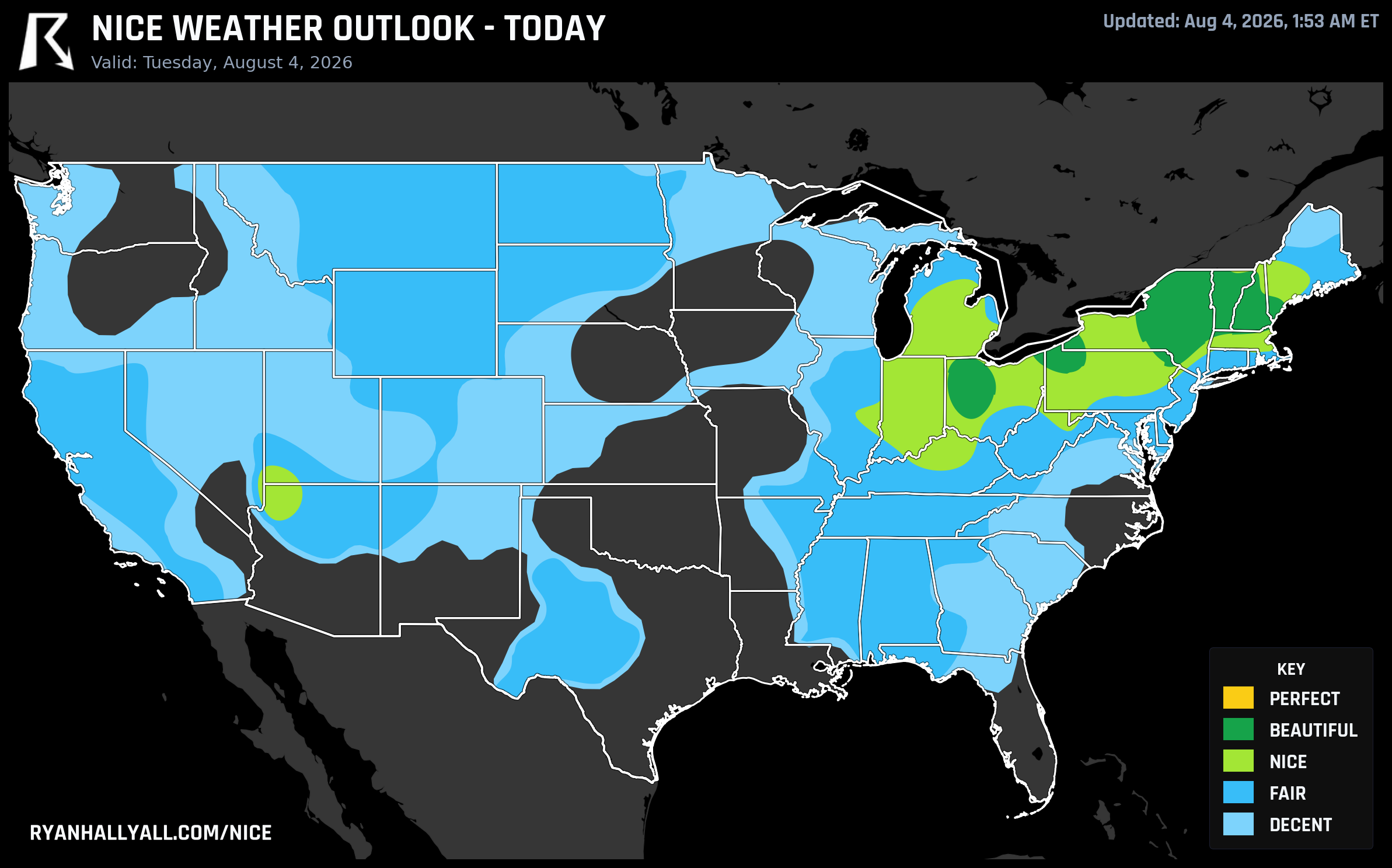 RHY Nice Weather Outlook Day 1
