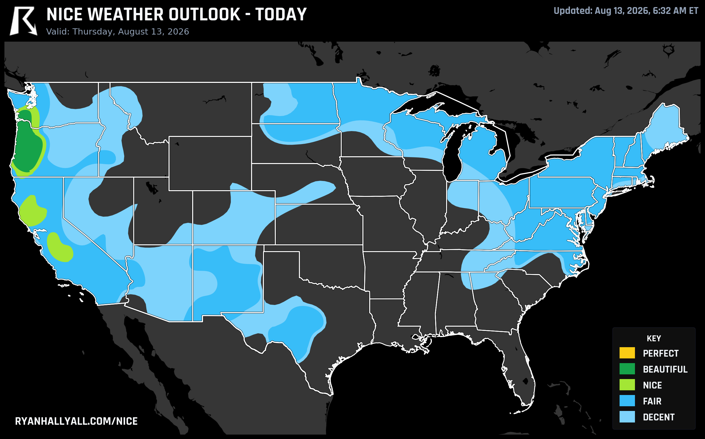 RHY Nice Weather Outlook Day 1