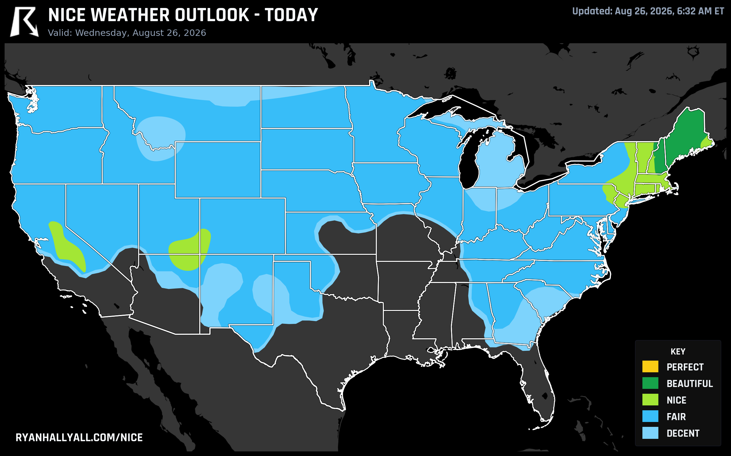 RHY Nice Weather Outlook Day 1