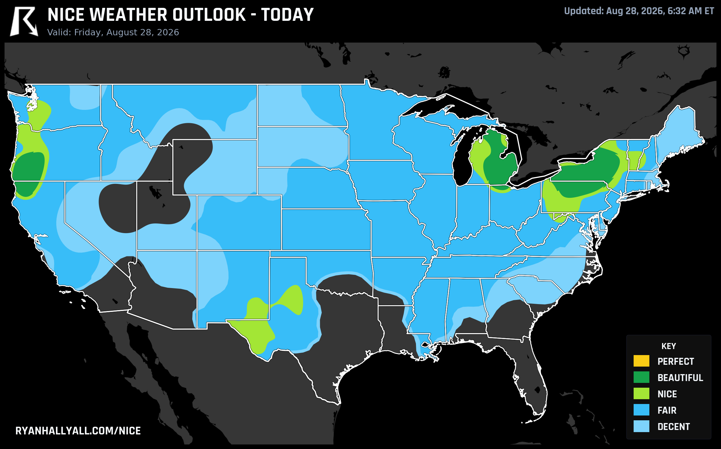 RHY Nice Weather Outlook Day 1