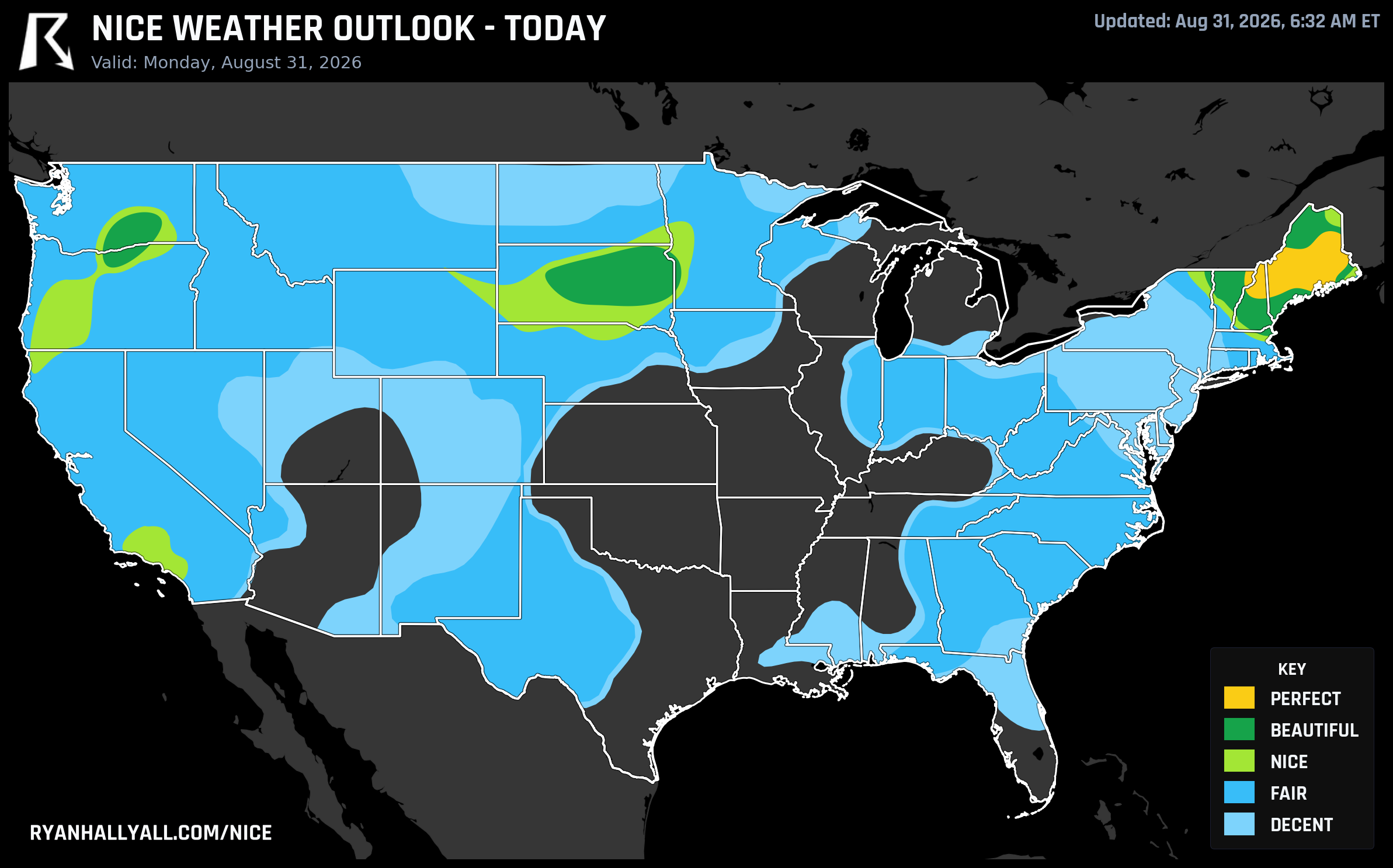 RHY Nice Weather Outlook Day 1
